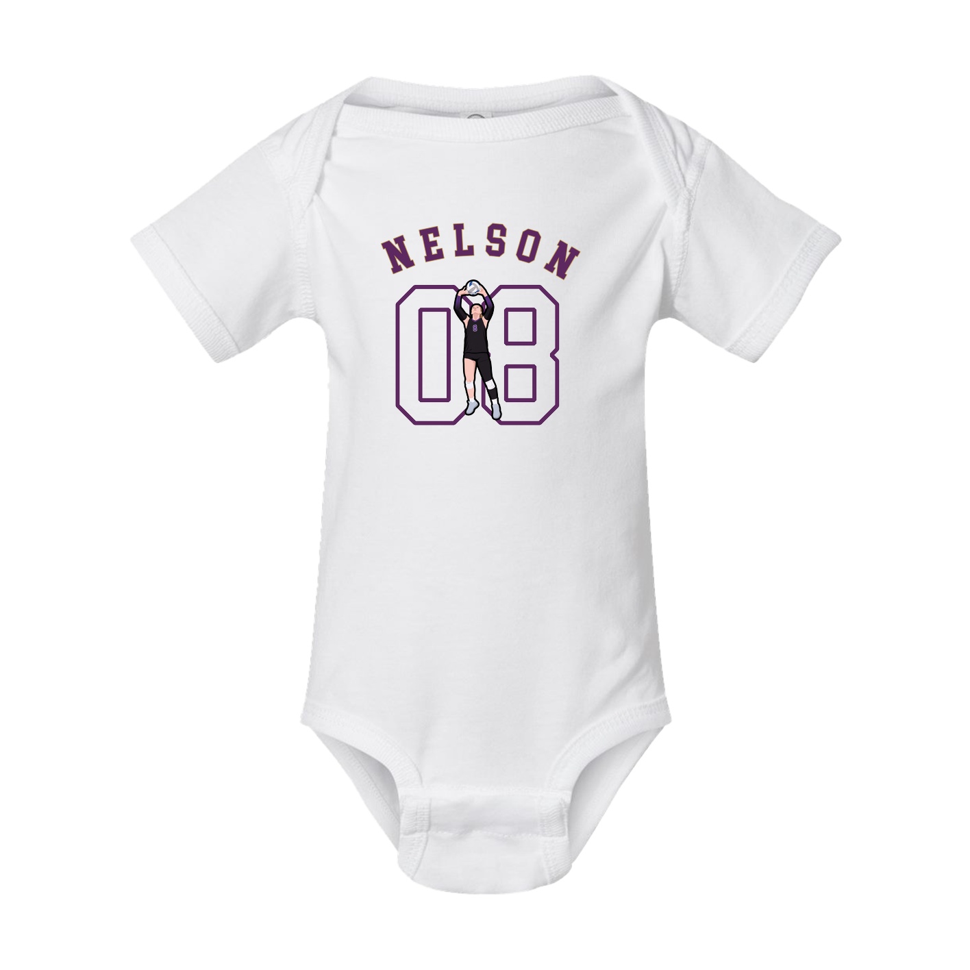 Baby Onesie — Shirsey Arch in White