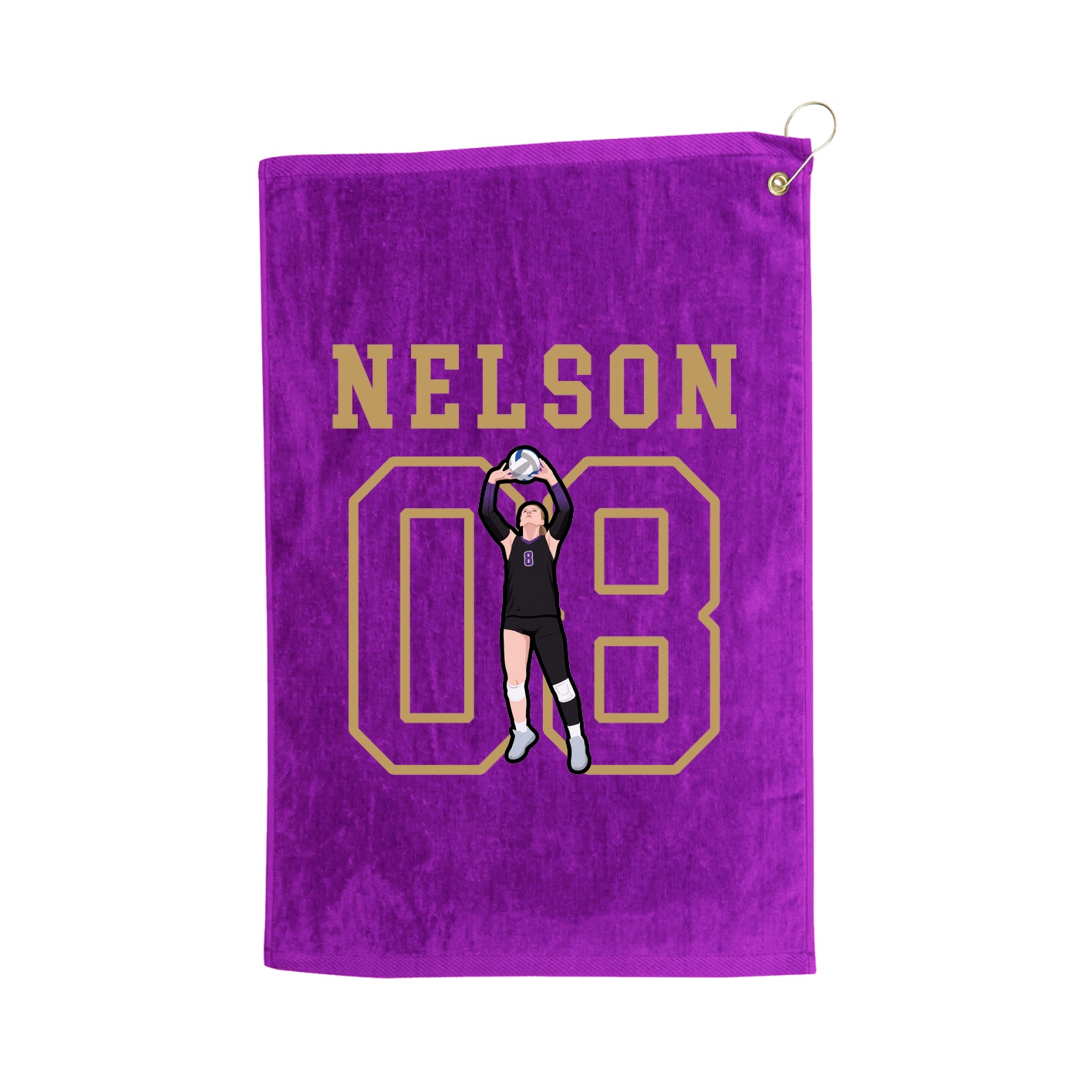 Golf Towel — Shirsey in Purple