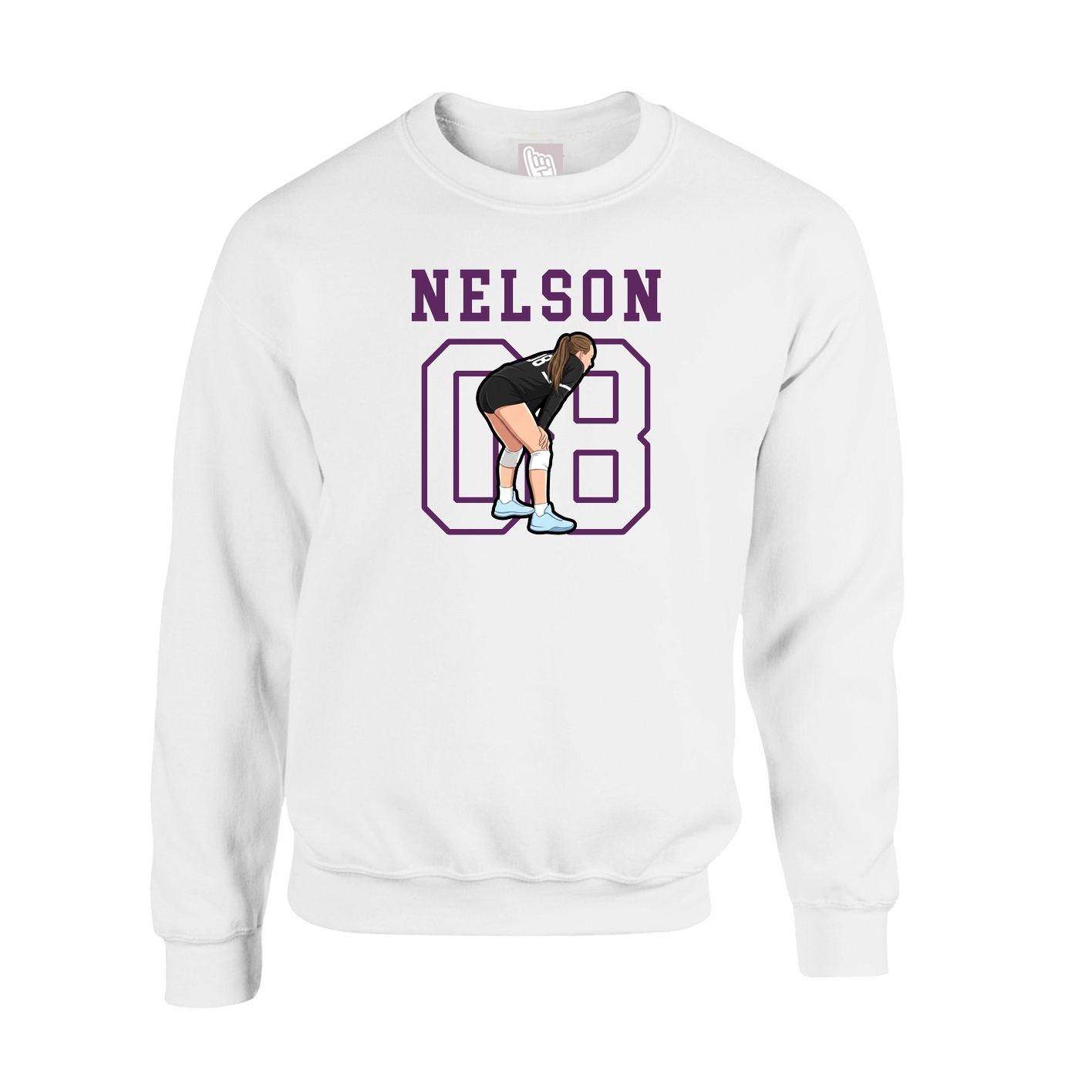 Fleece Crew — Shirsey in White