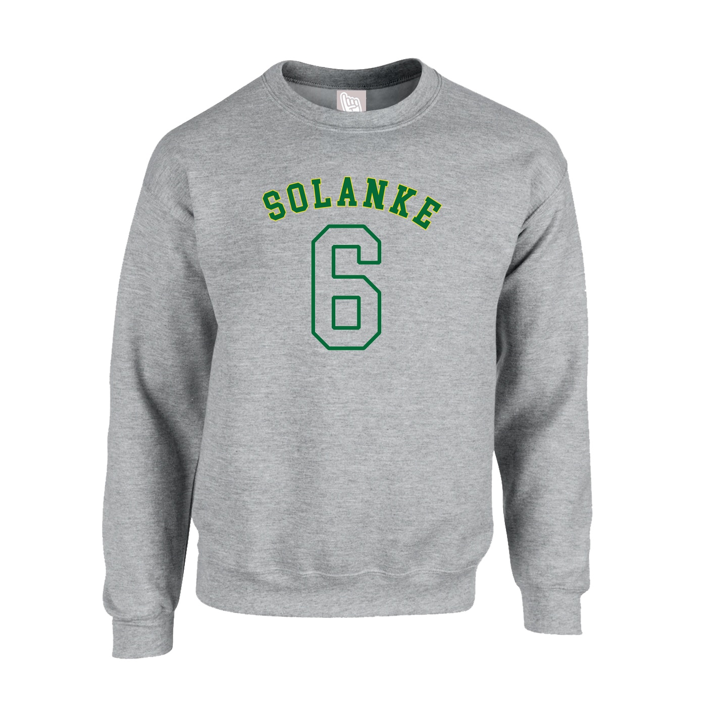 Fleece Crew — Shirsey Arch in Grey