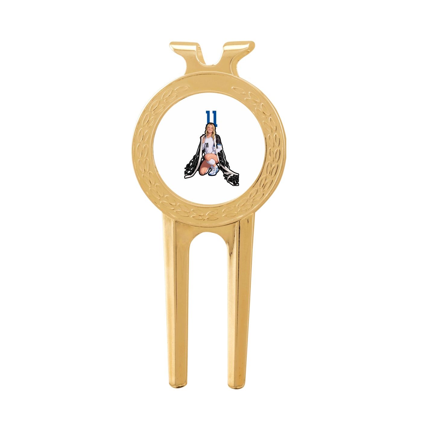 Divot Tool with Ball Marker — Number Top in Classic