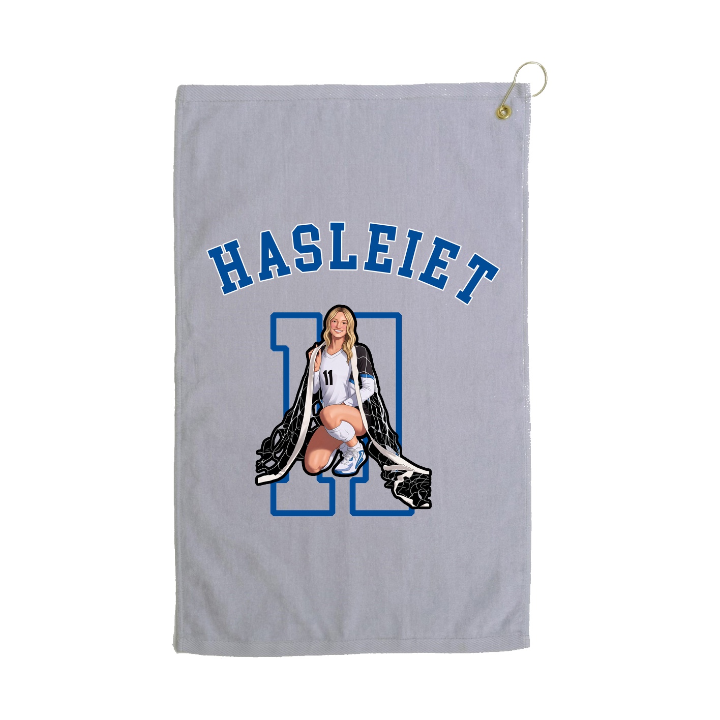 Golf Towel — Shirsey Arch in Grey