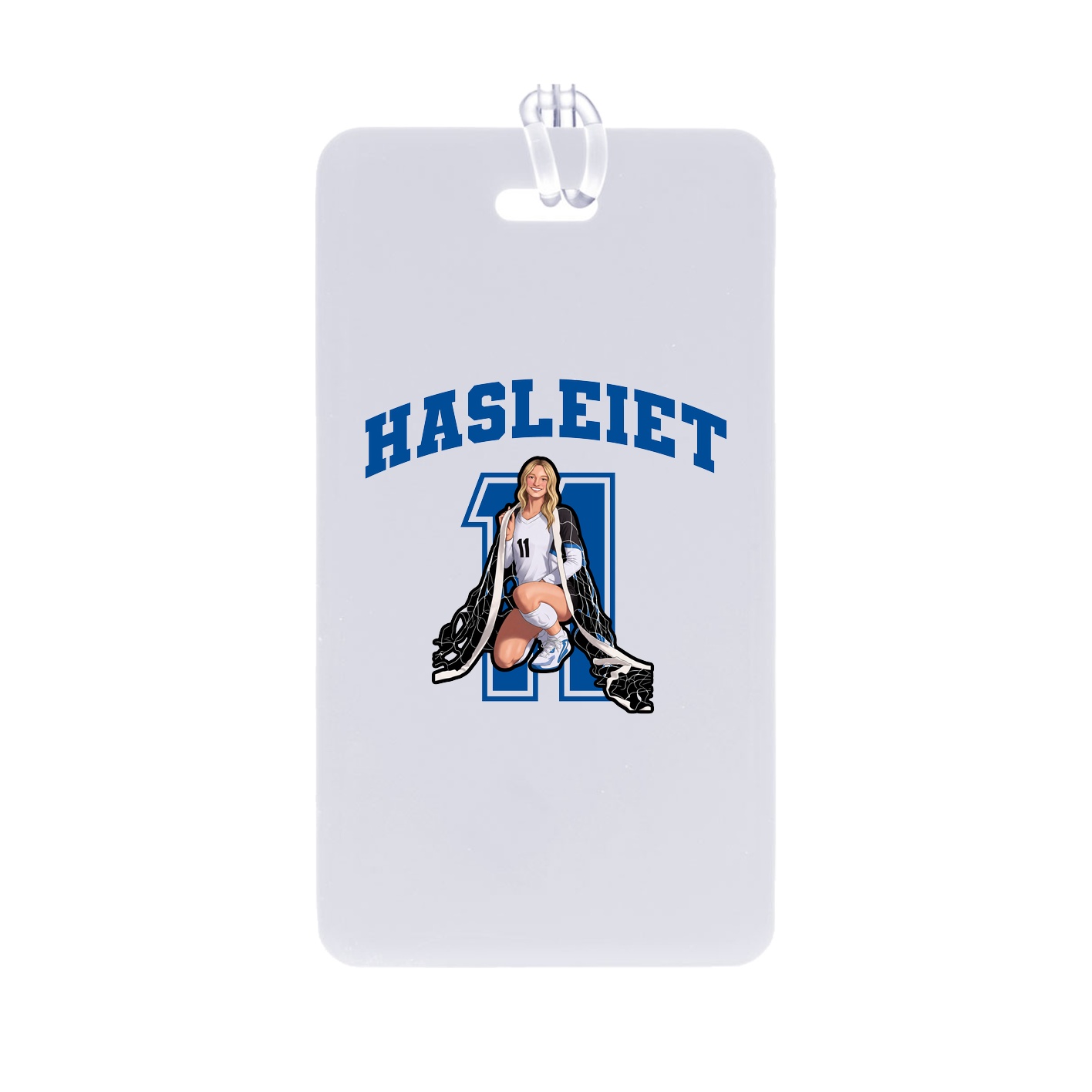 Bag Tag — Number in Classic