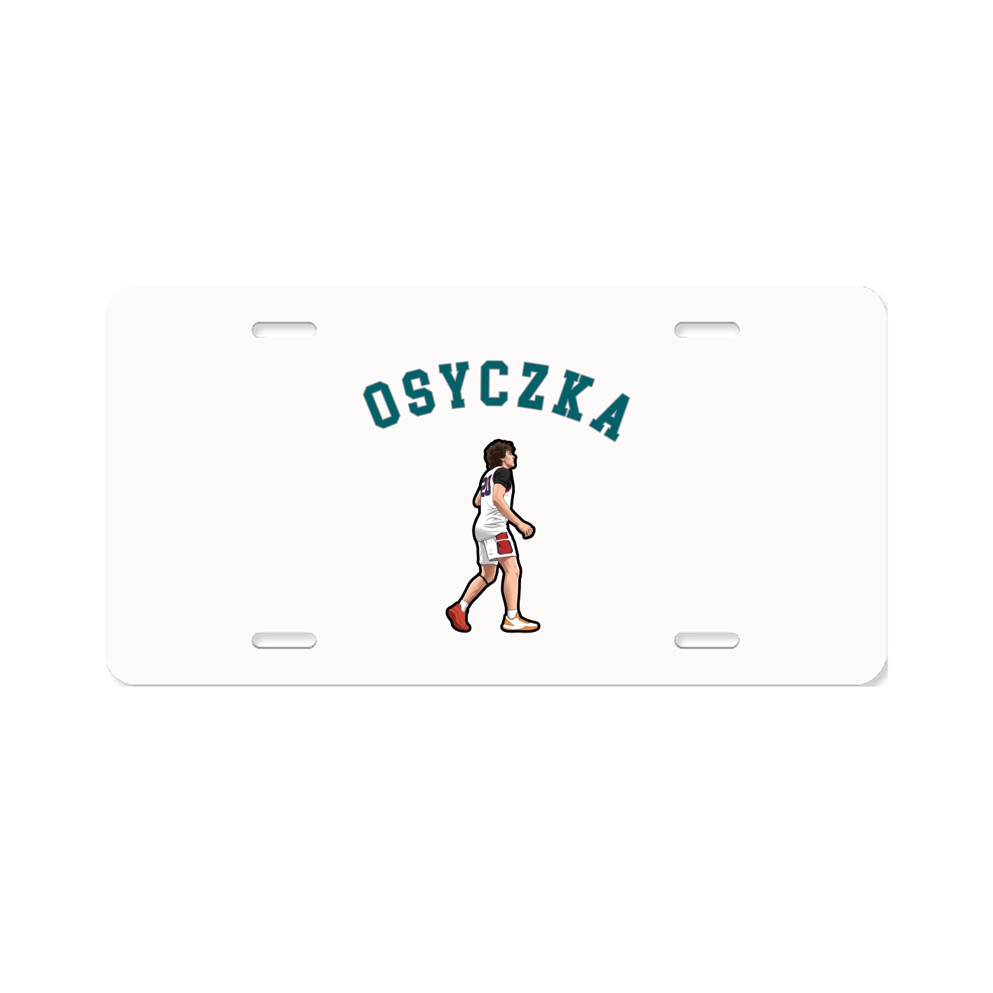 License Plate — Shirsey Arch in Classic