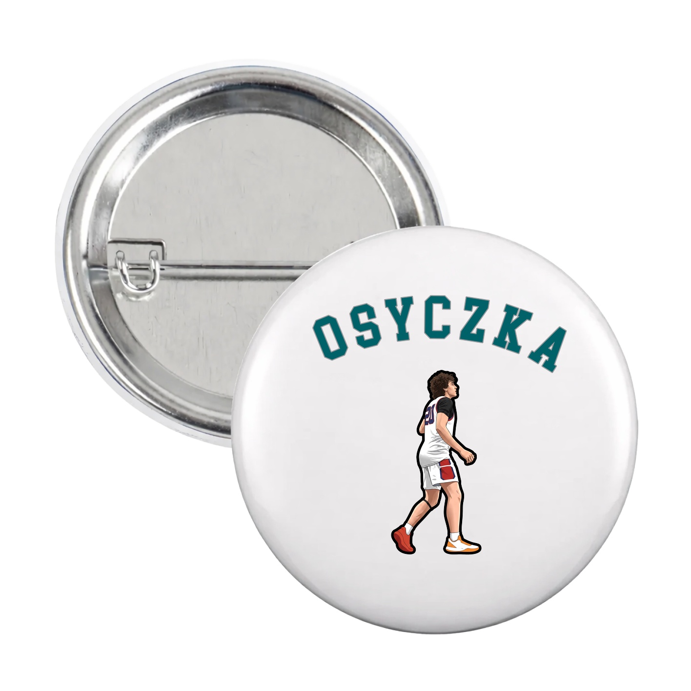Game Day Button — Shirsey Arch in White