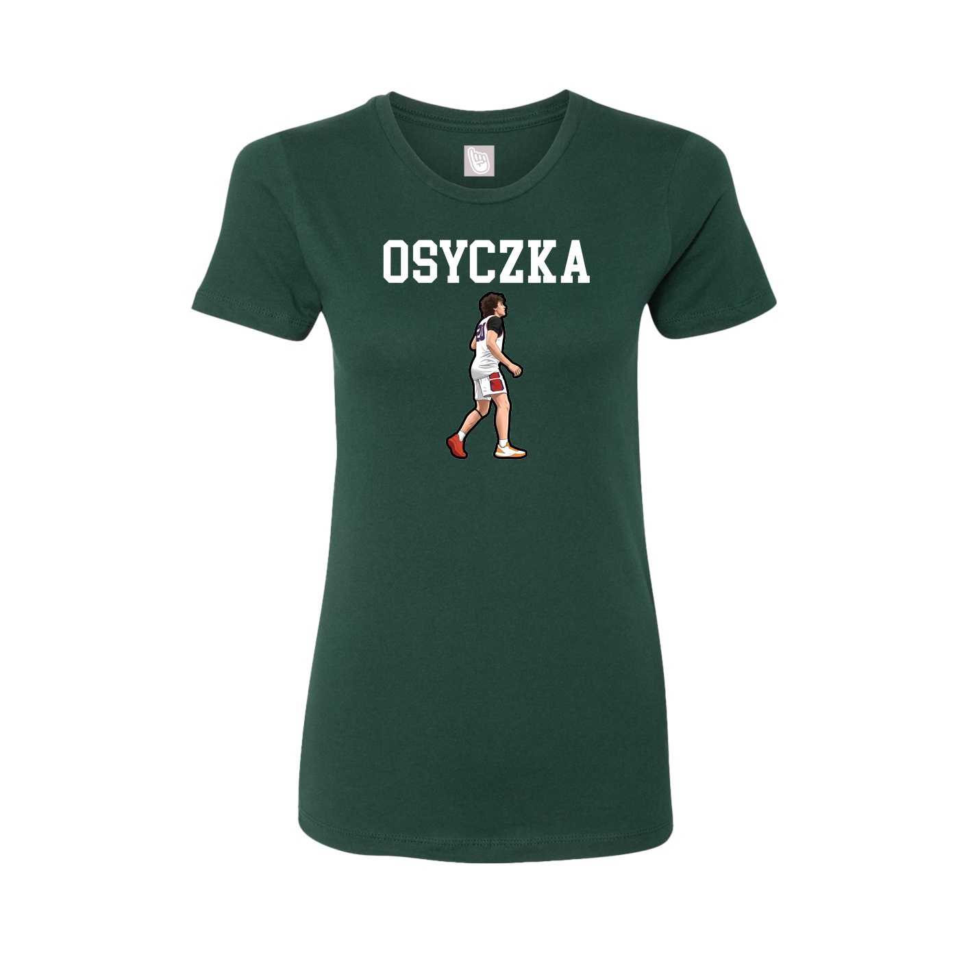 Fitted Women's Tee — Shirsey in Green