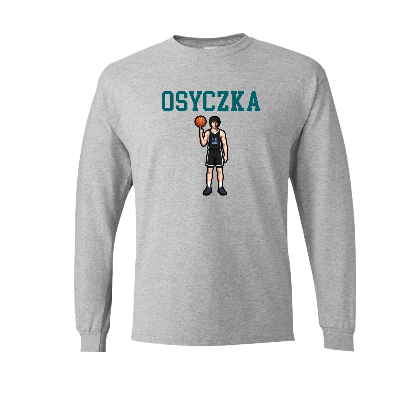 Long Sleeve Tee — Shirsey in Grey