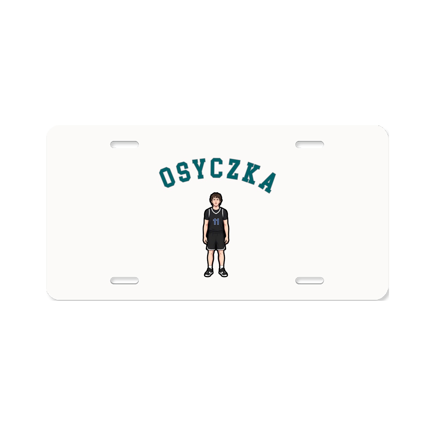 License Plate — Shirsey Arch in Classic
