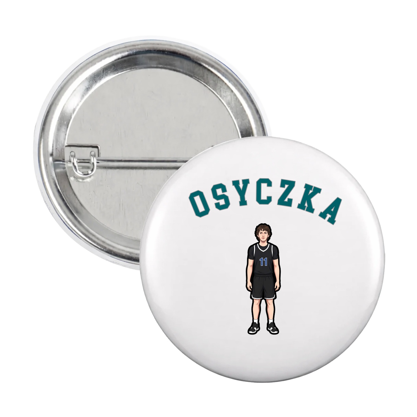 Game Day Button — Shirsey Arch in White