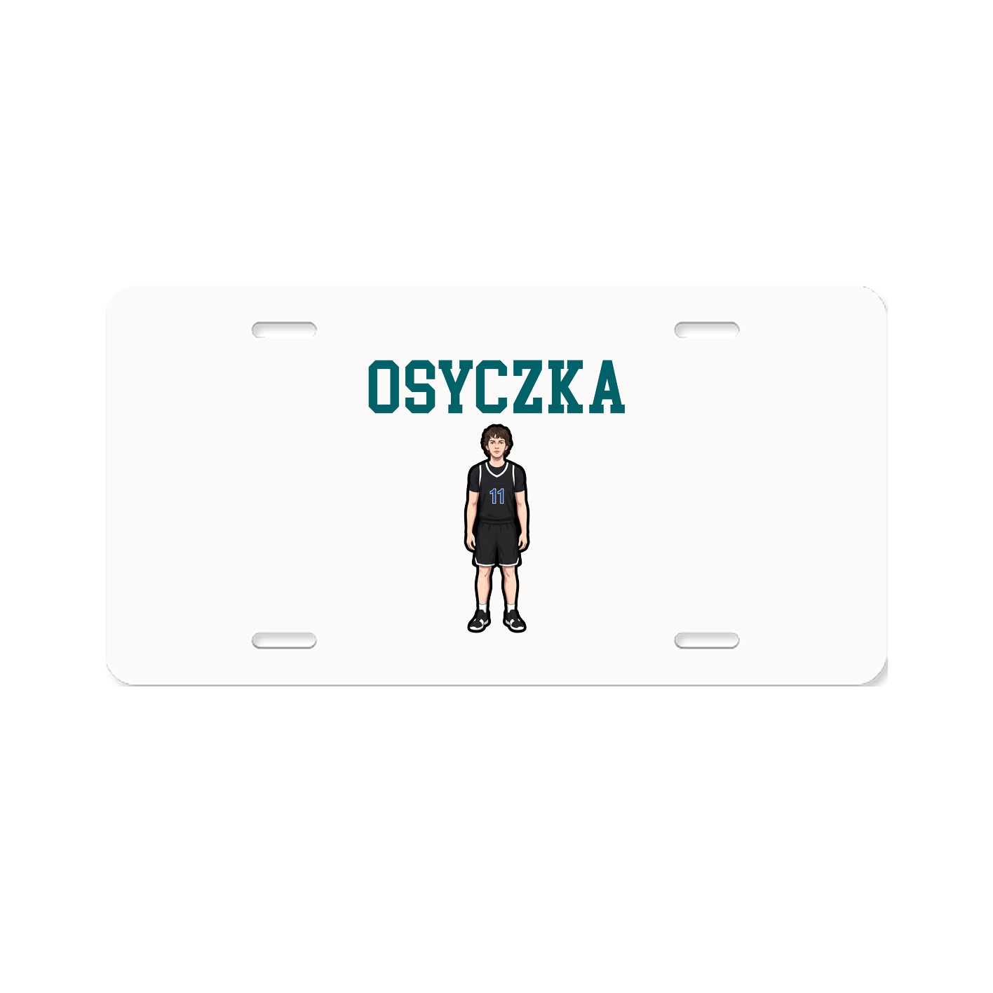 License Plate — Shirsey in Classic