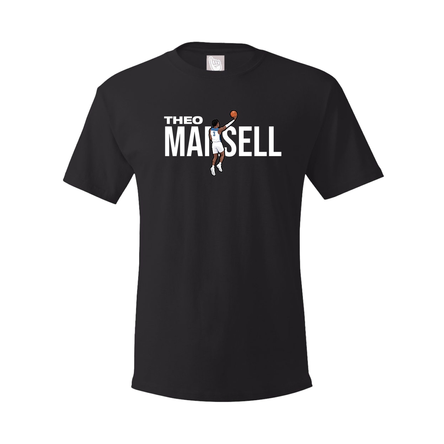 Tee — Player Name in Black