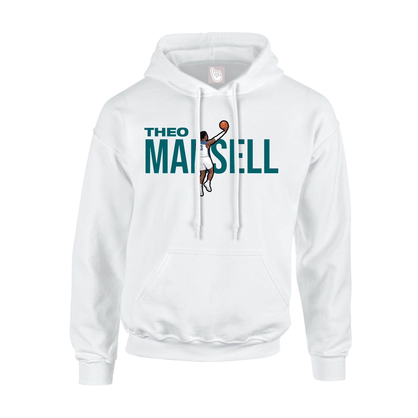Hoodie — Player Name in White