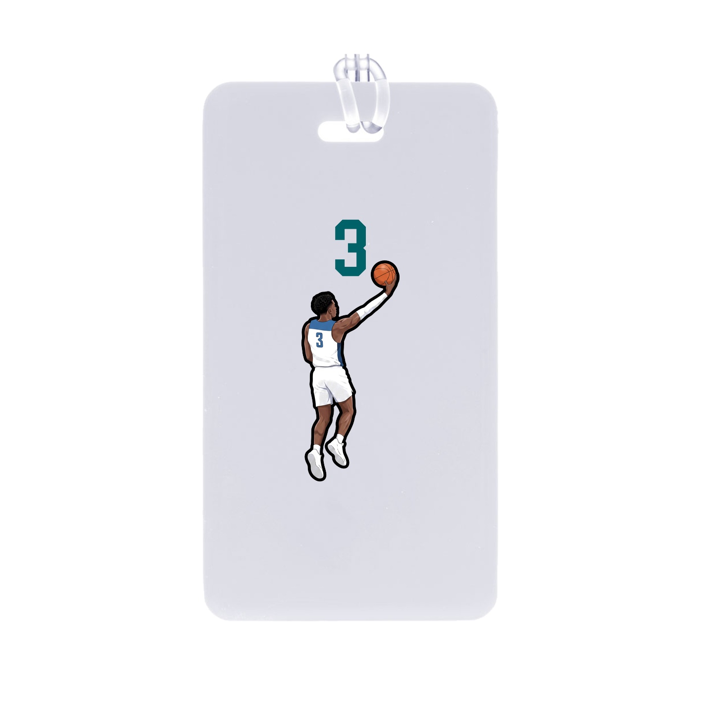 Bag Tag — Number Top in Classic