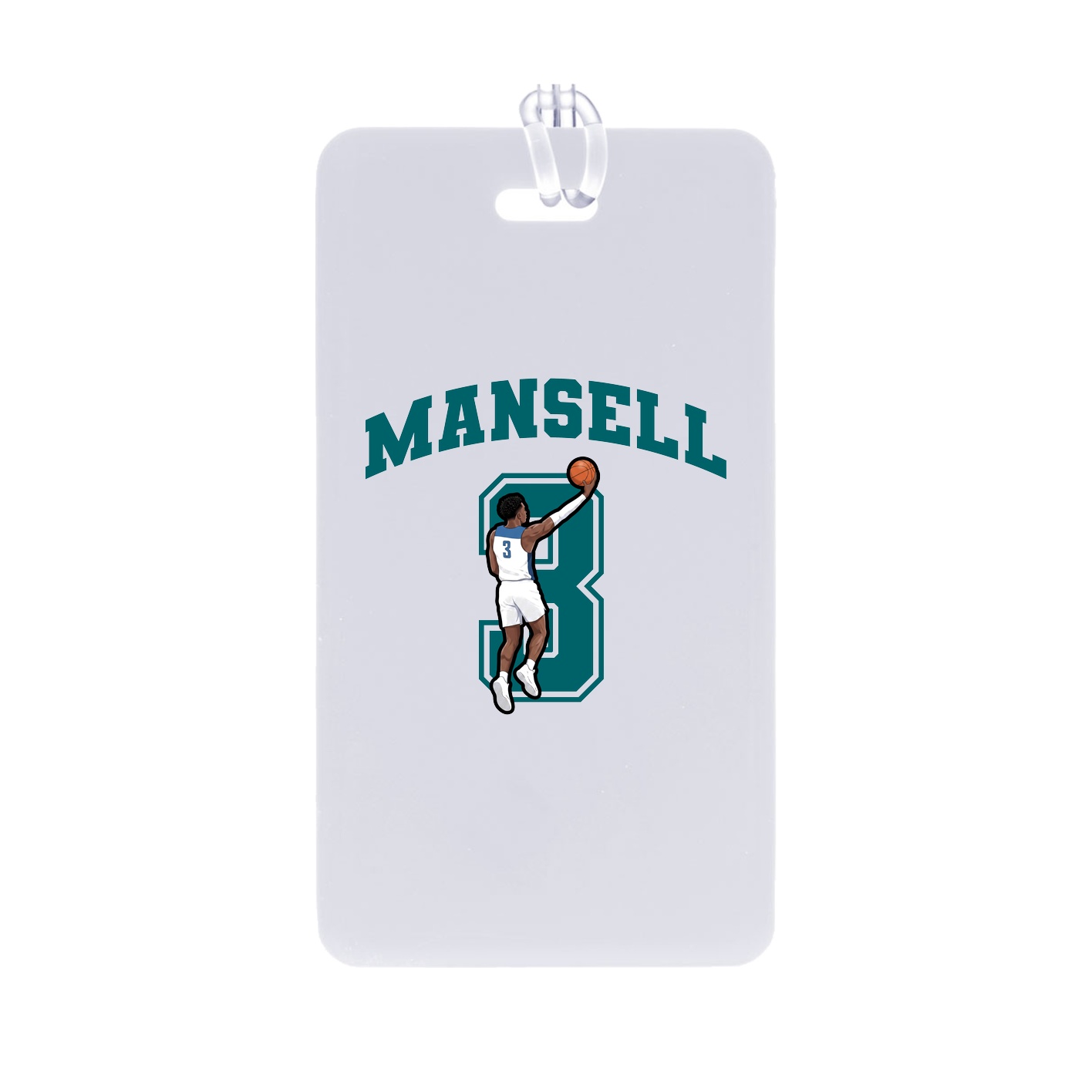 Bag Tag — Number in Classic