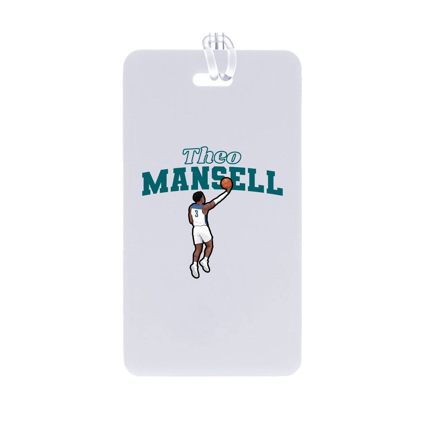 Bag Tag — Name Arch in Classic