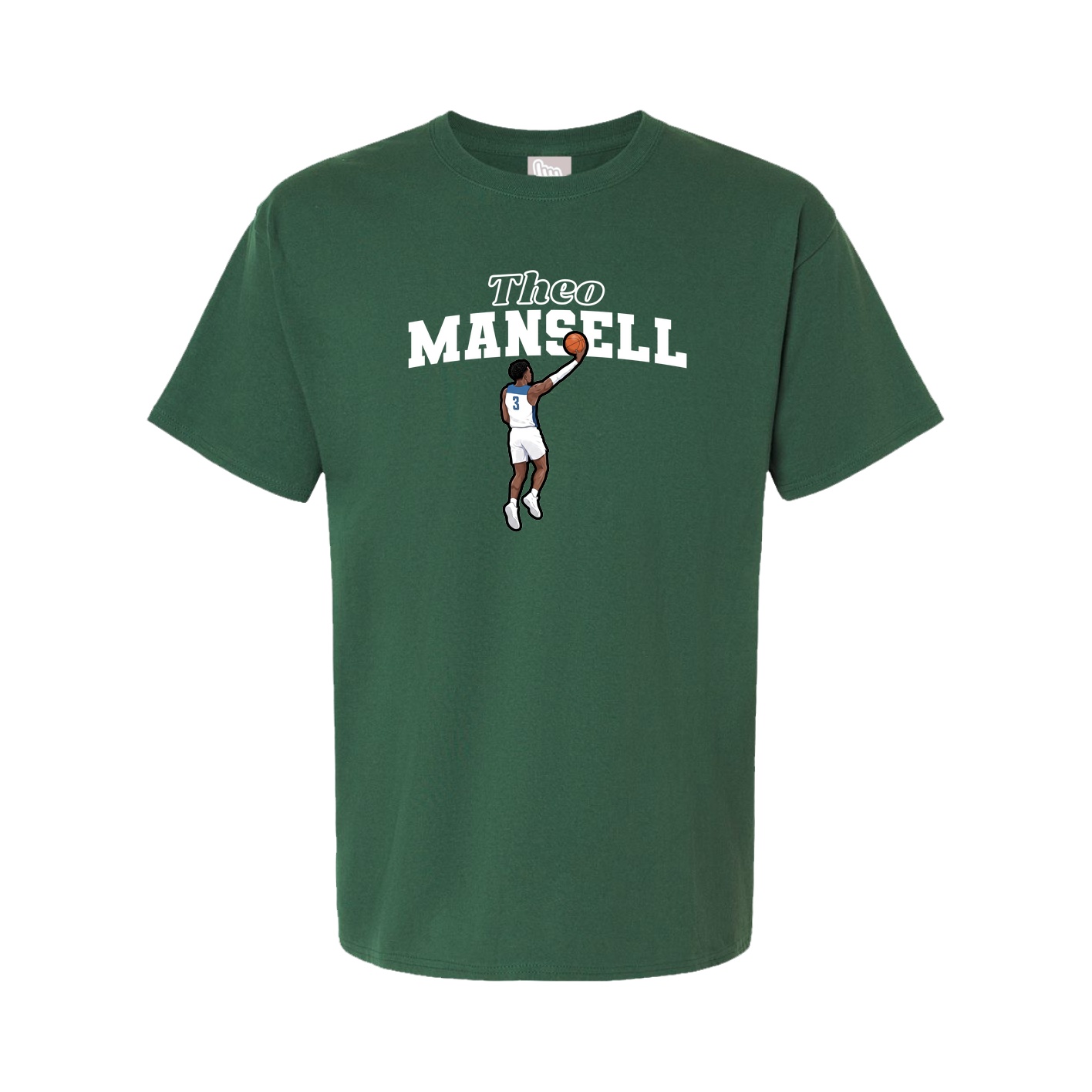 Tee — Name Arch in Green