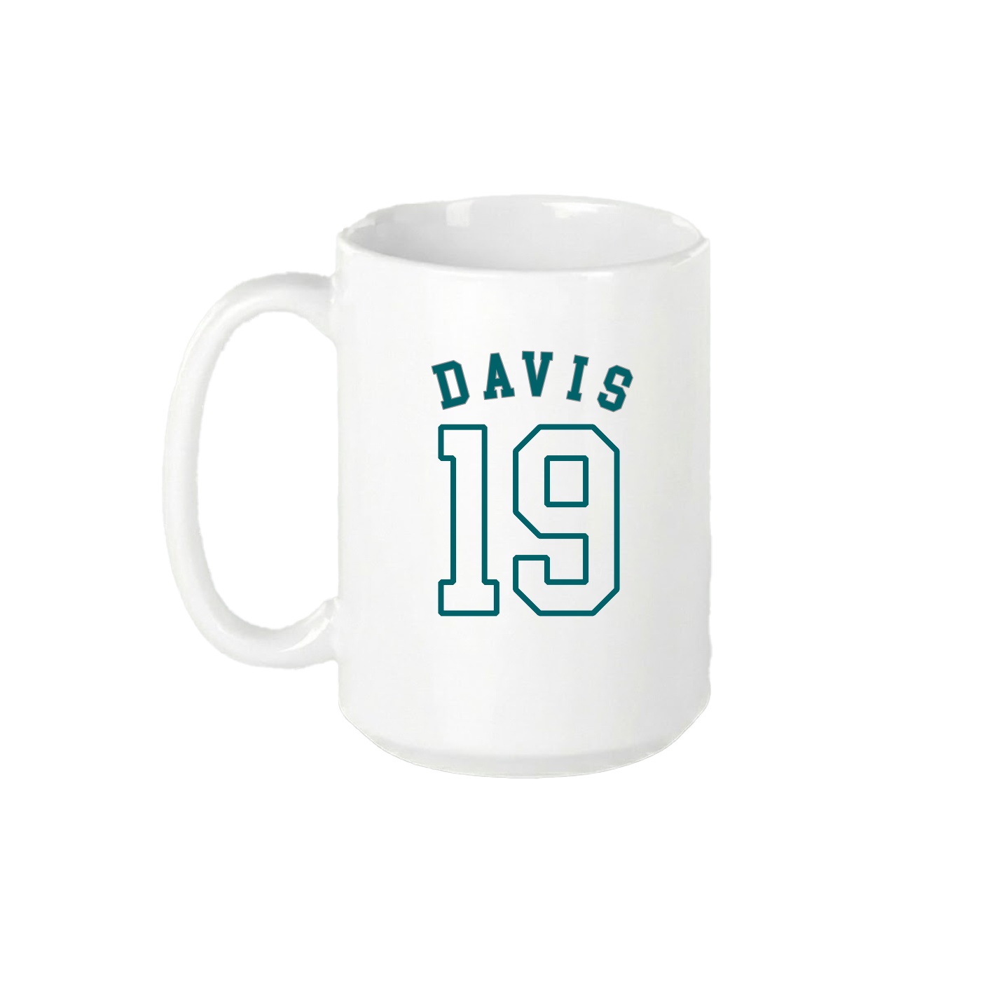 15oz Coffee Mug — Shirsey Arch in White