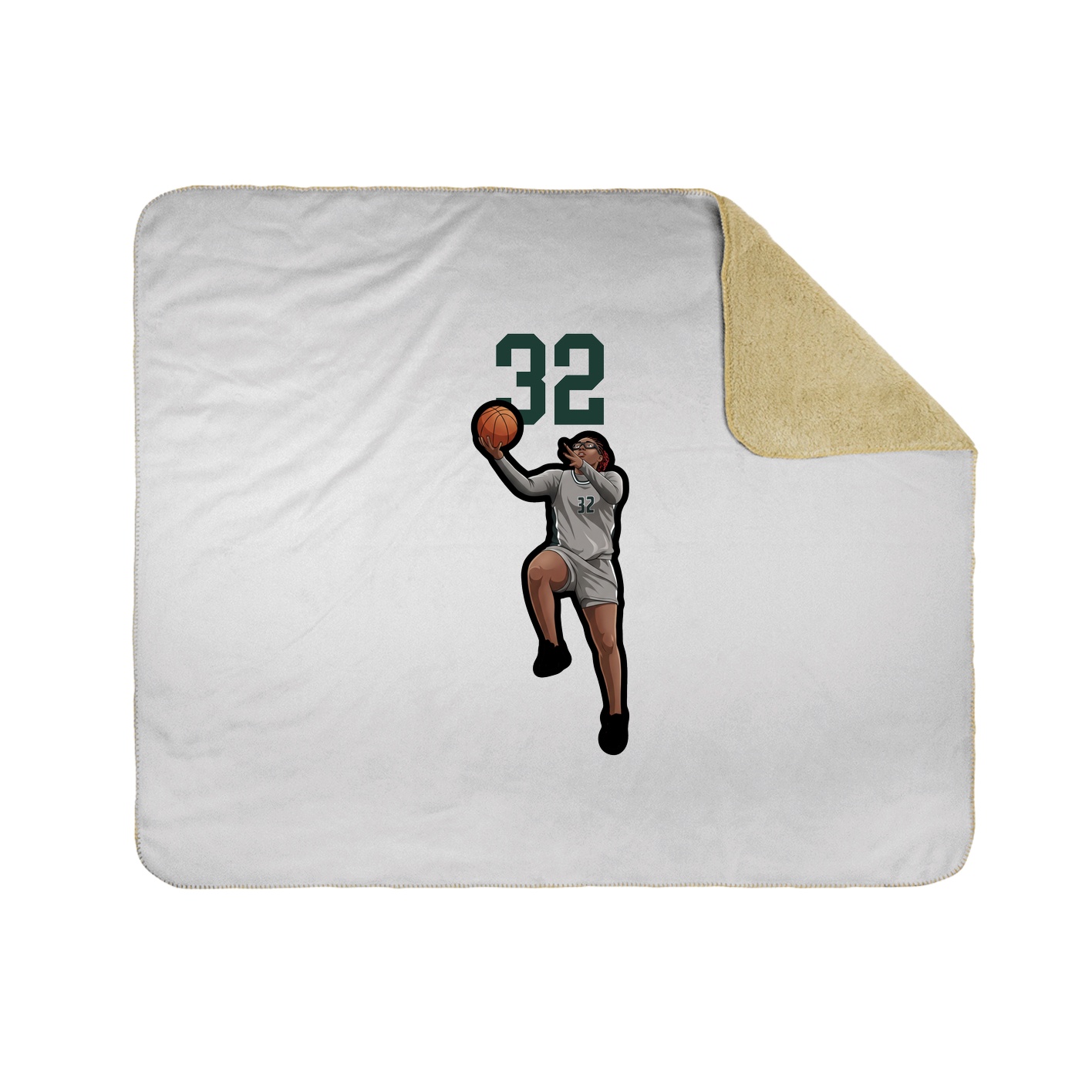 Throw Blanket — Classic in White