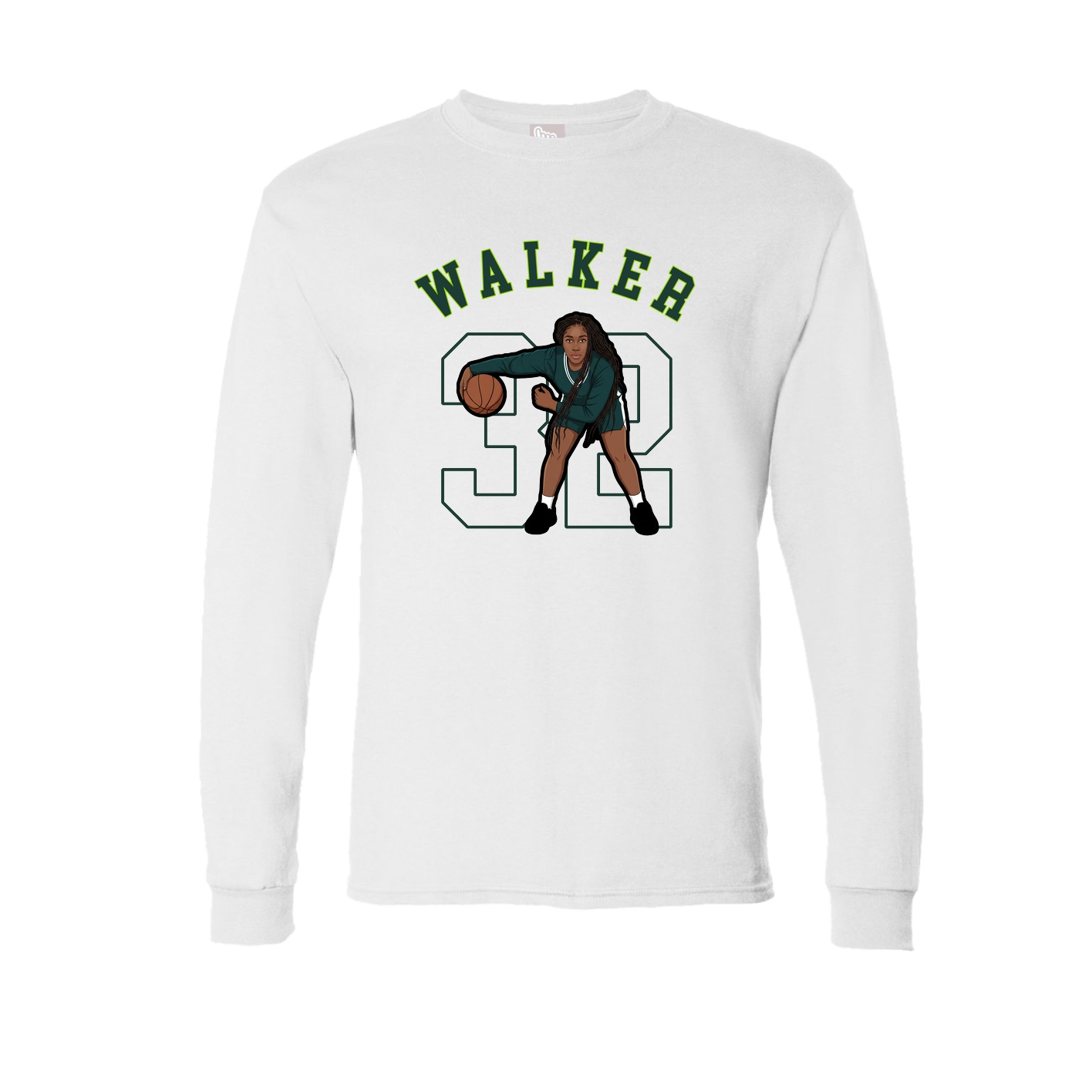 Long Sleeve Tee — Classic in White
