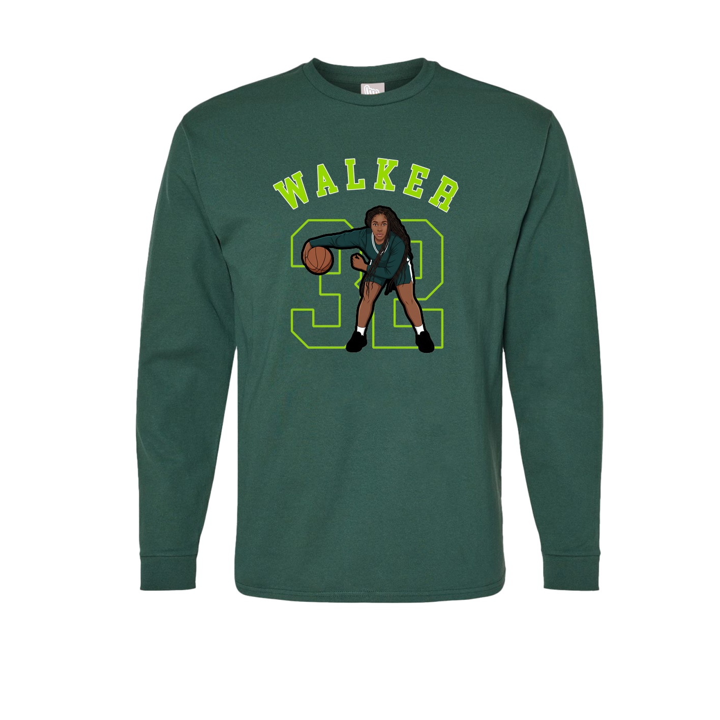 Long Sleeve Tee — Classic in Green