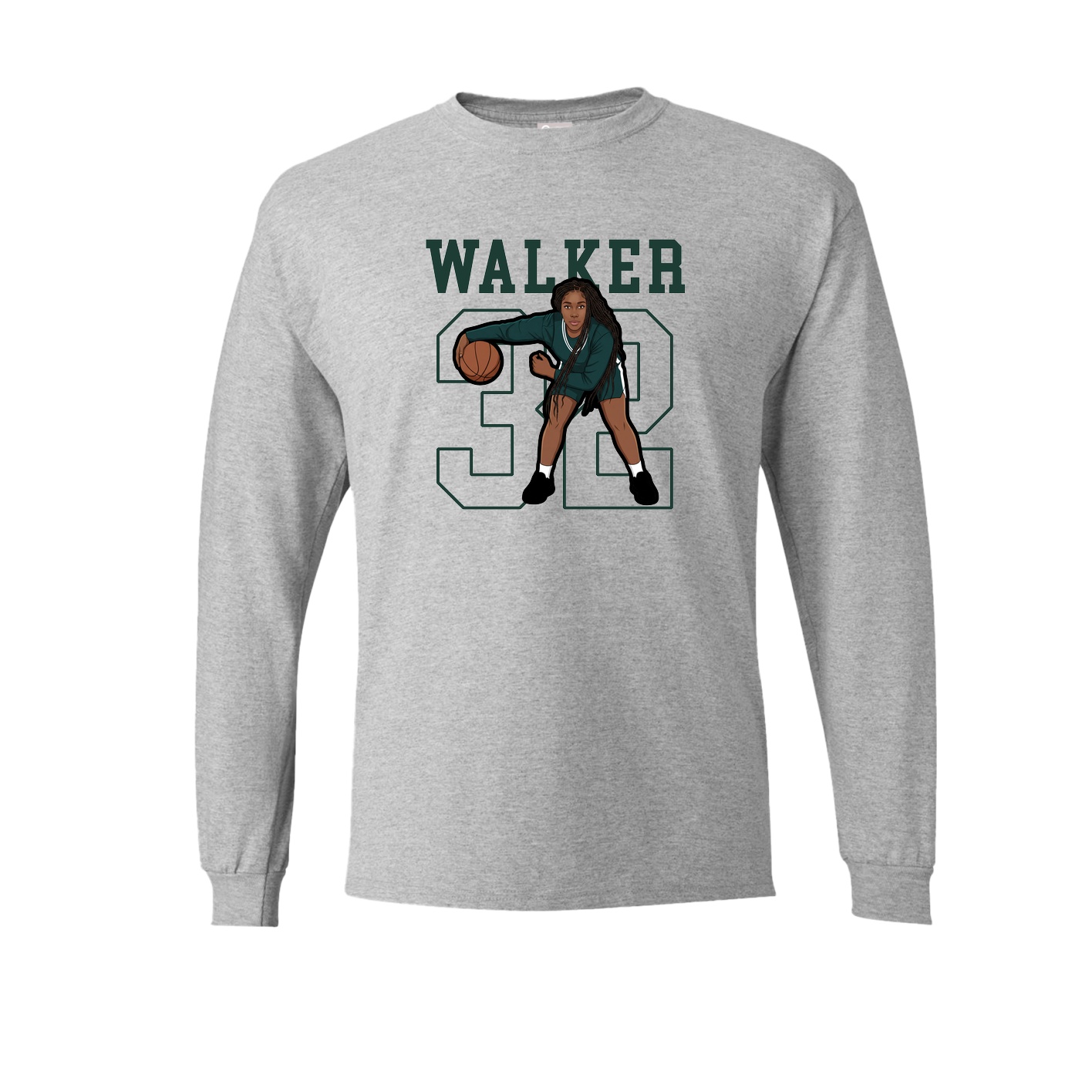 Long Sleeve Tee — Shirsey in Grey