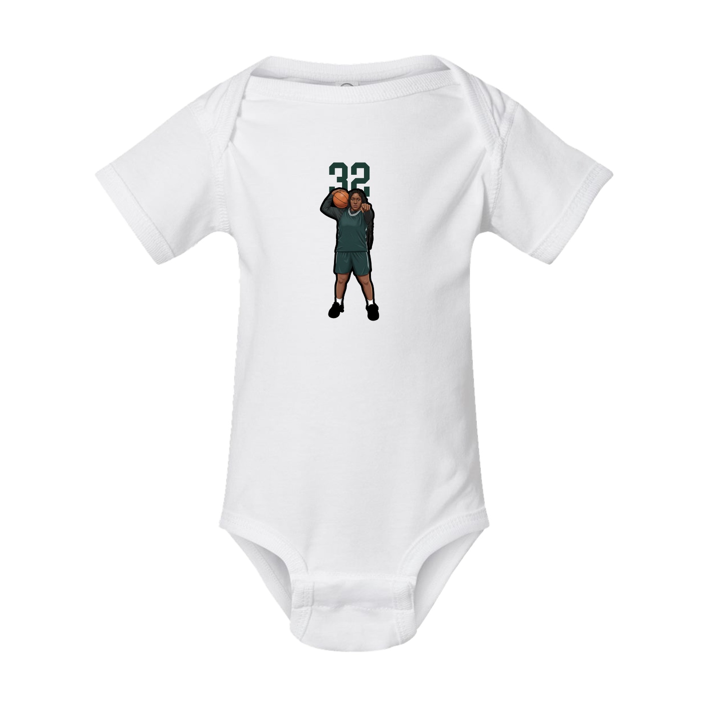 Baby Onesie — Classic in White