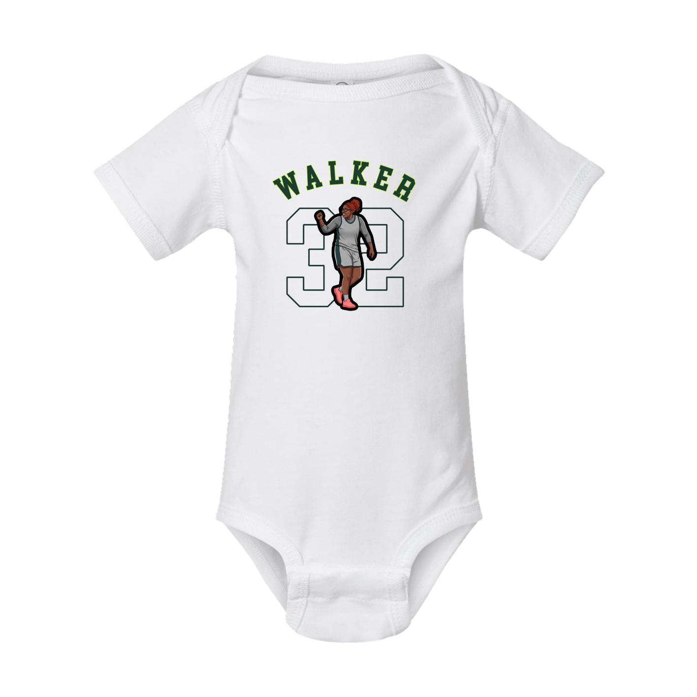 Baby Onesie — Shirsey Arch in White