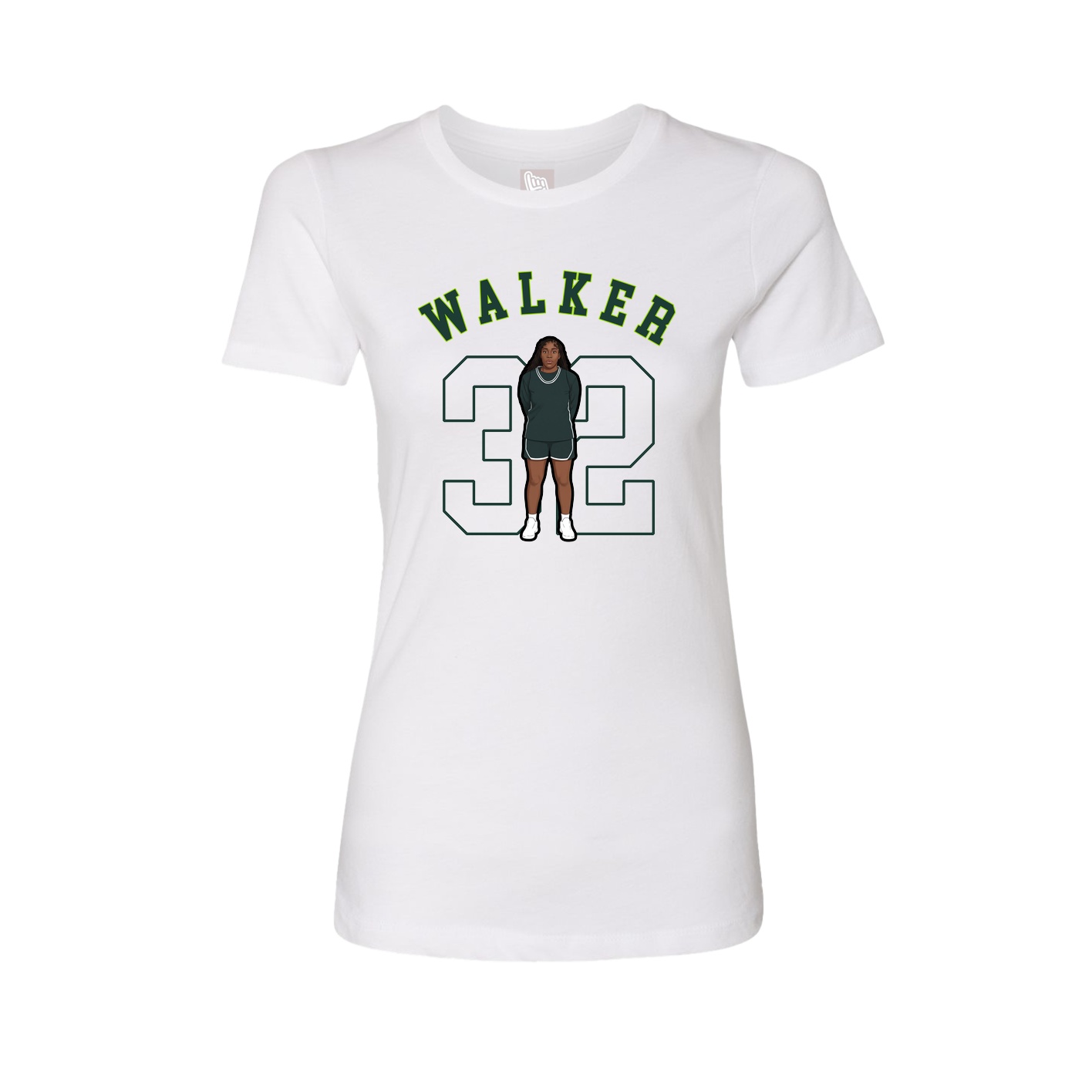 Womens Tee — Classic in White