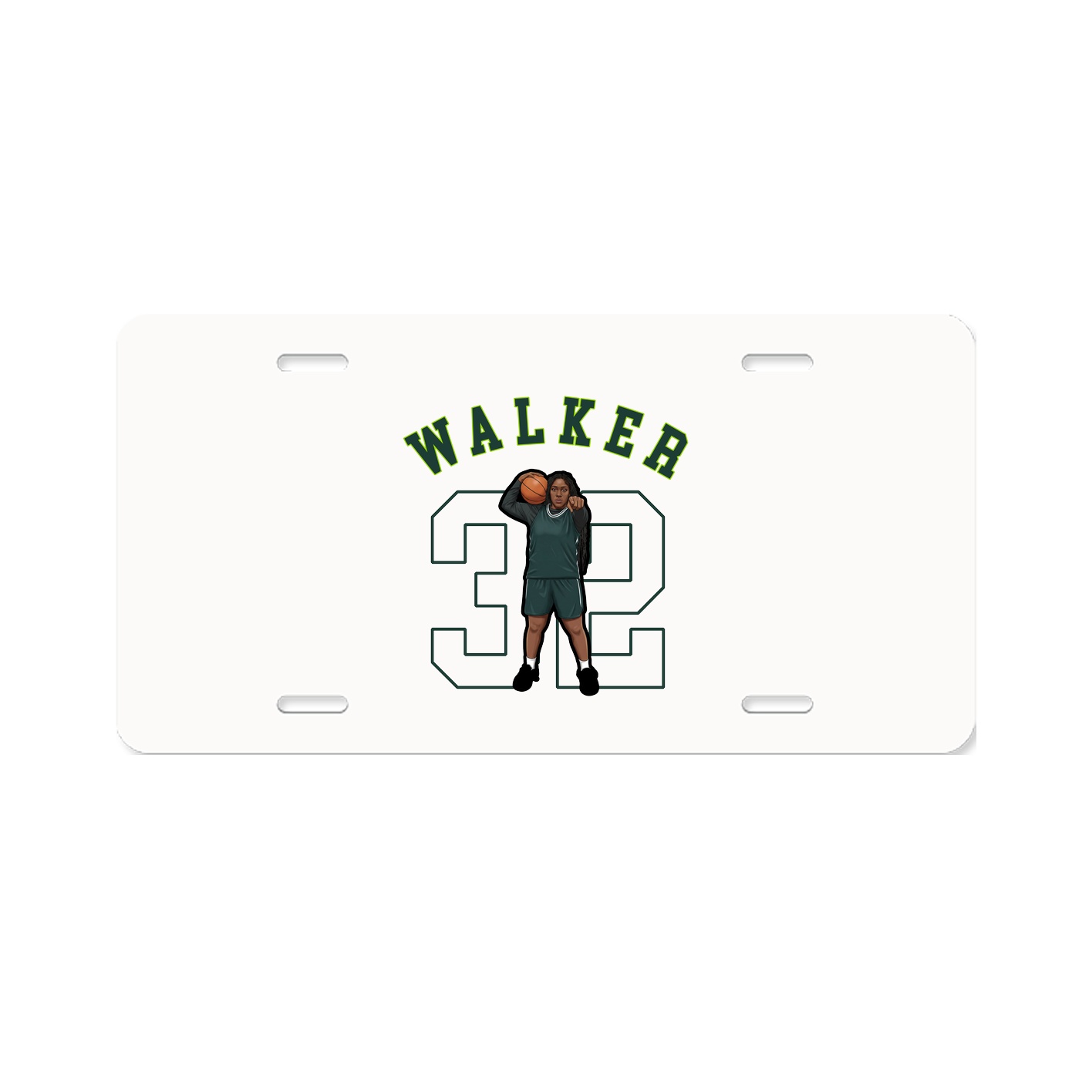 License Plate — Shirsey Arch in Classic
