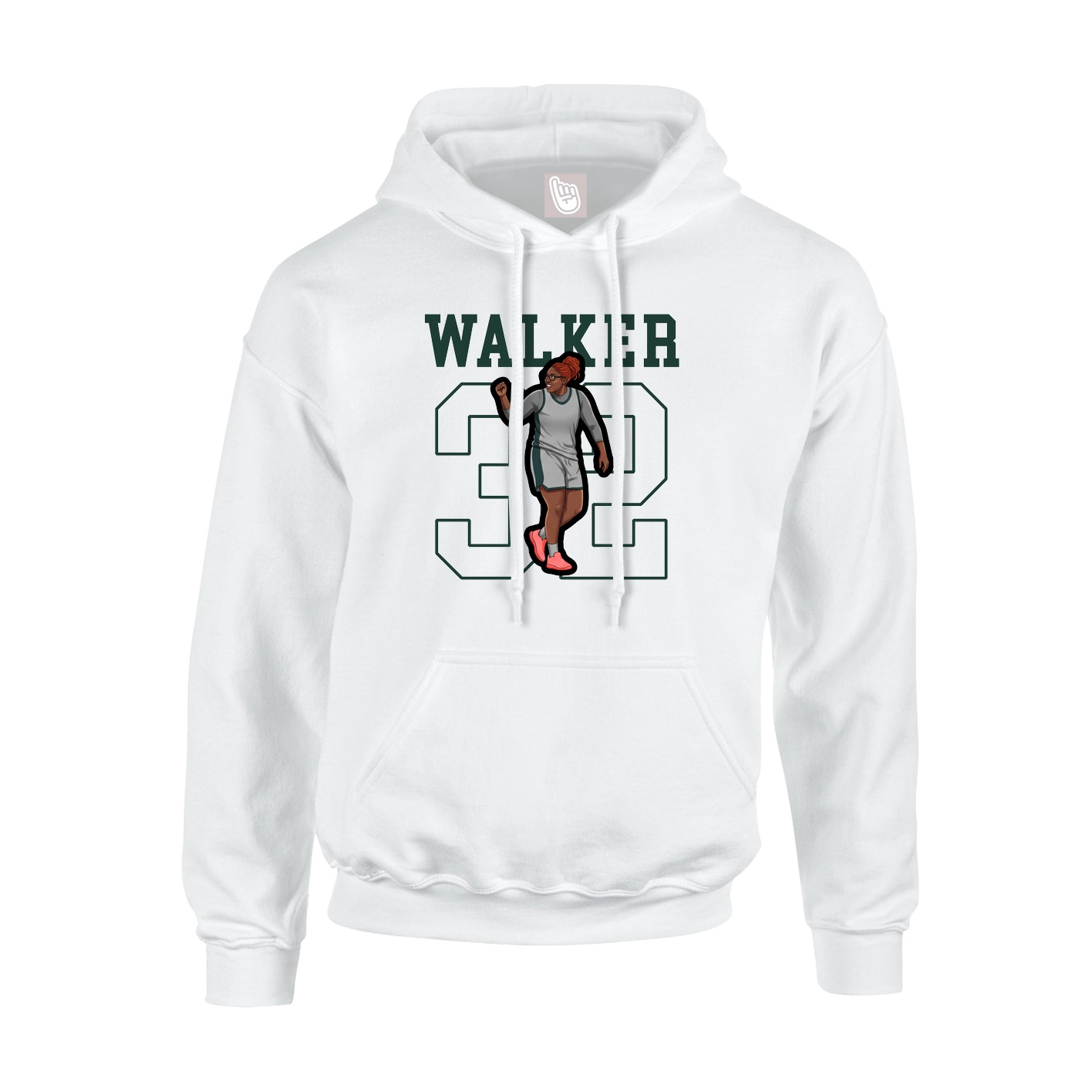 Youth Hoodie — Shirsey in White