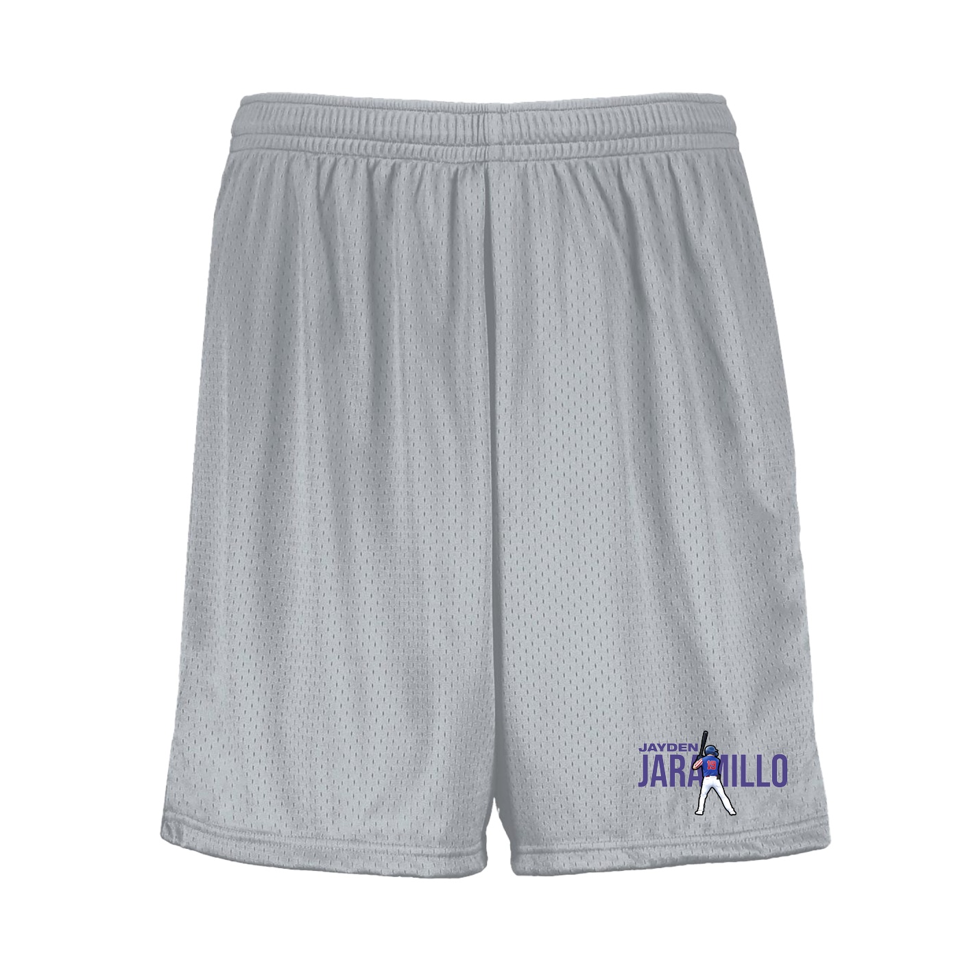 Shorts — Player Name in Silver