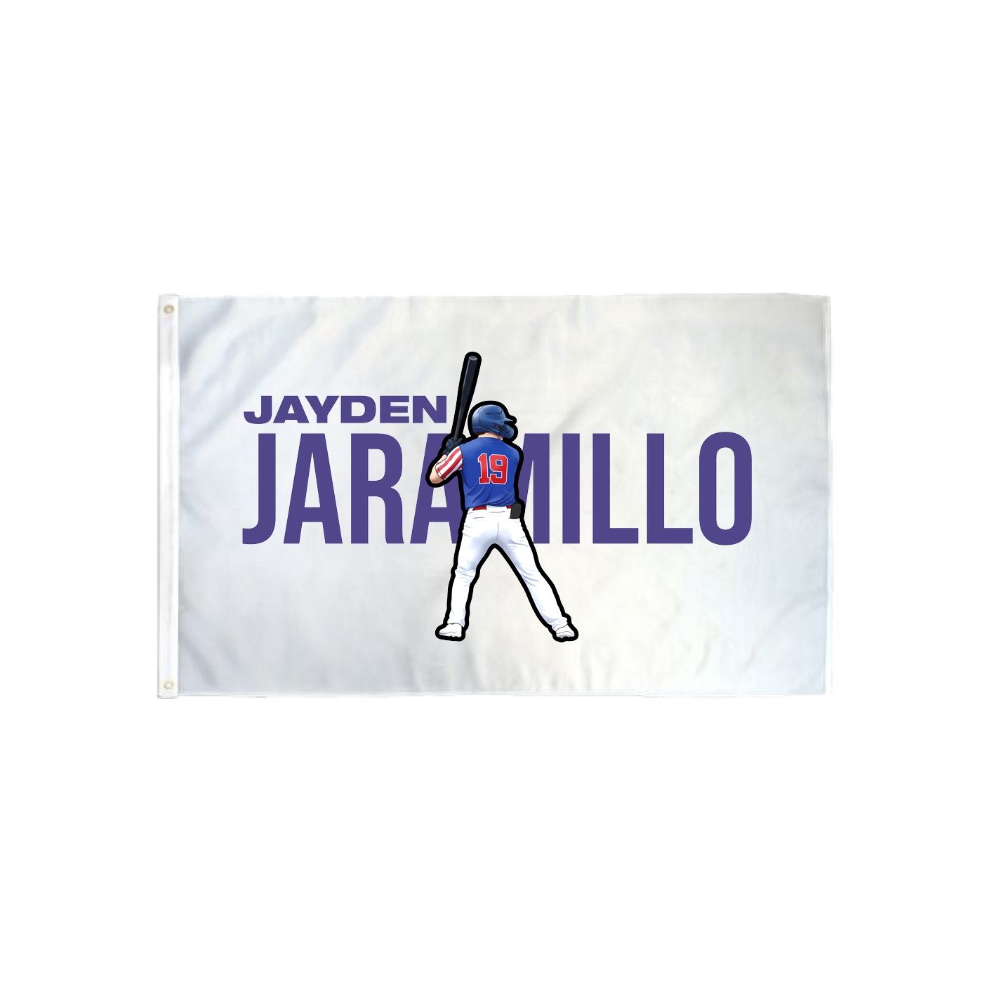 3x5 Flag — Player Name in Classic