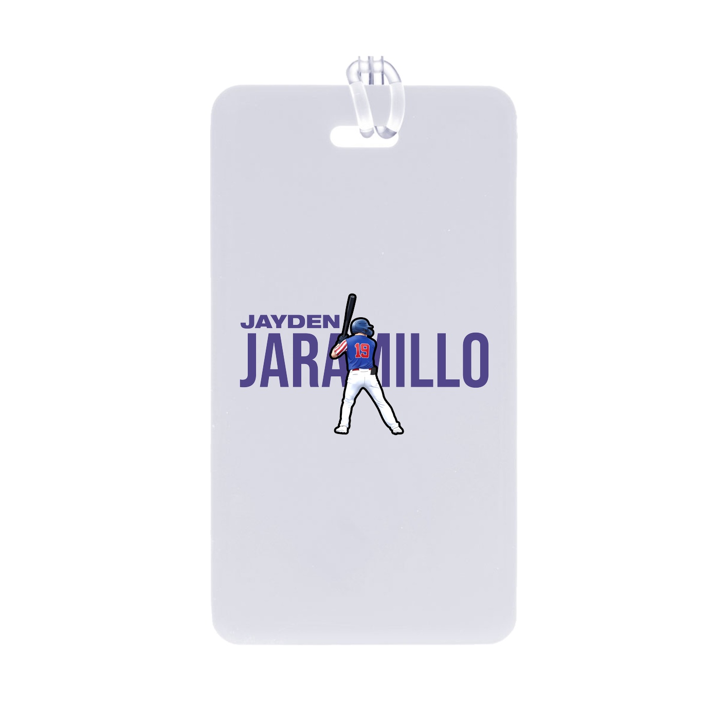 Bag Tag — Player Name in Classic
