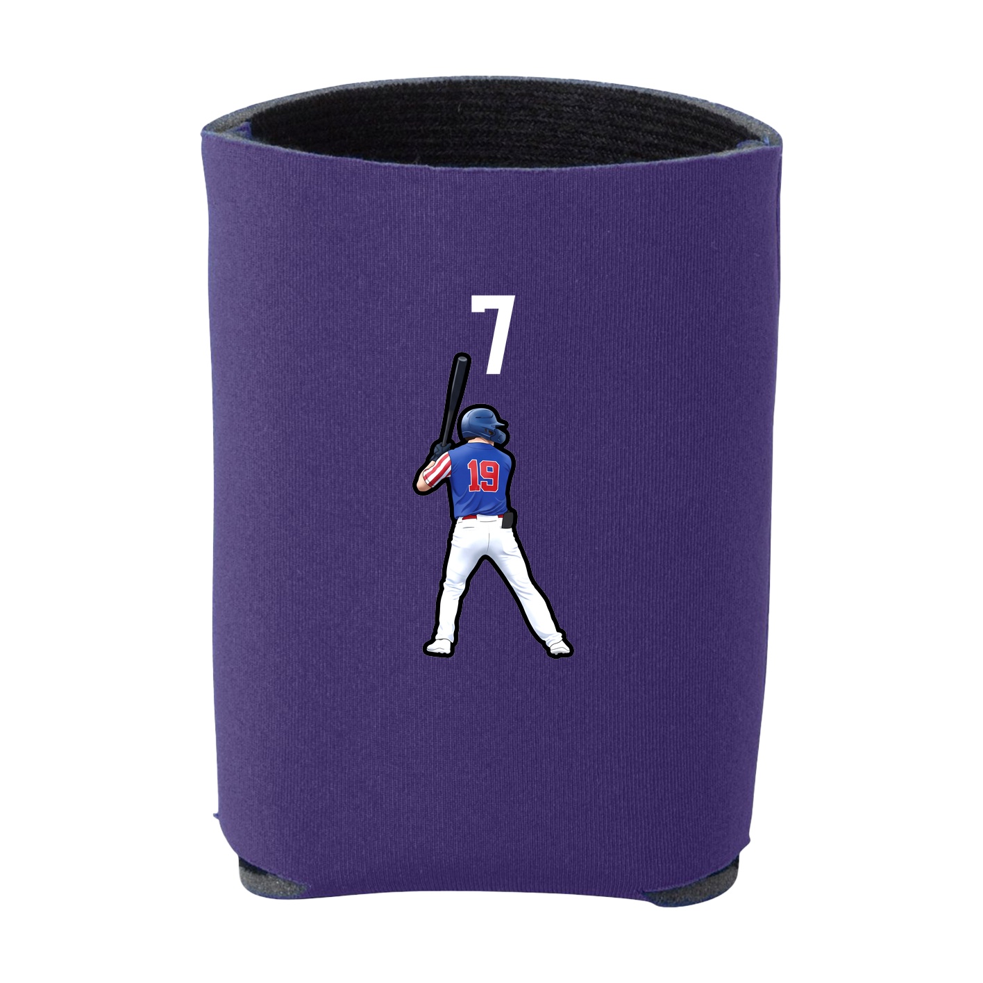 Can Holder — Number Top in Purple