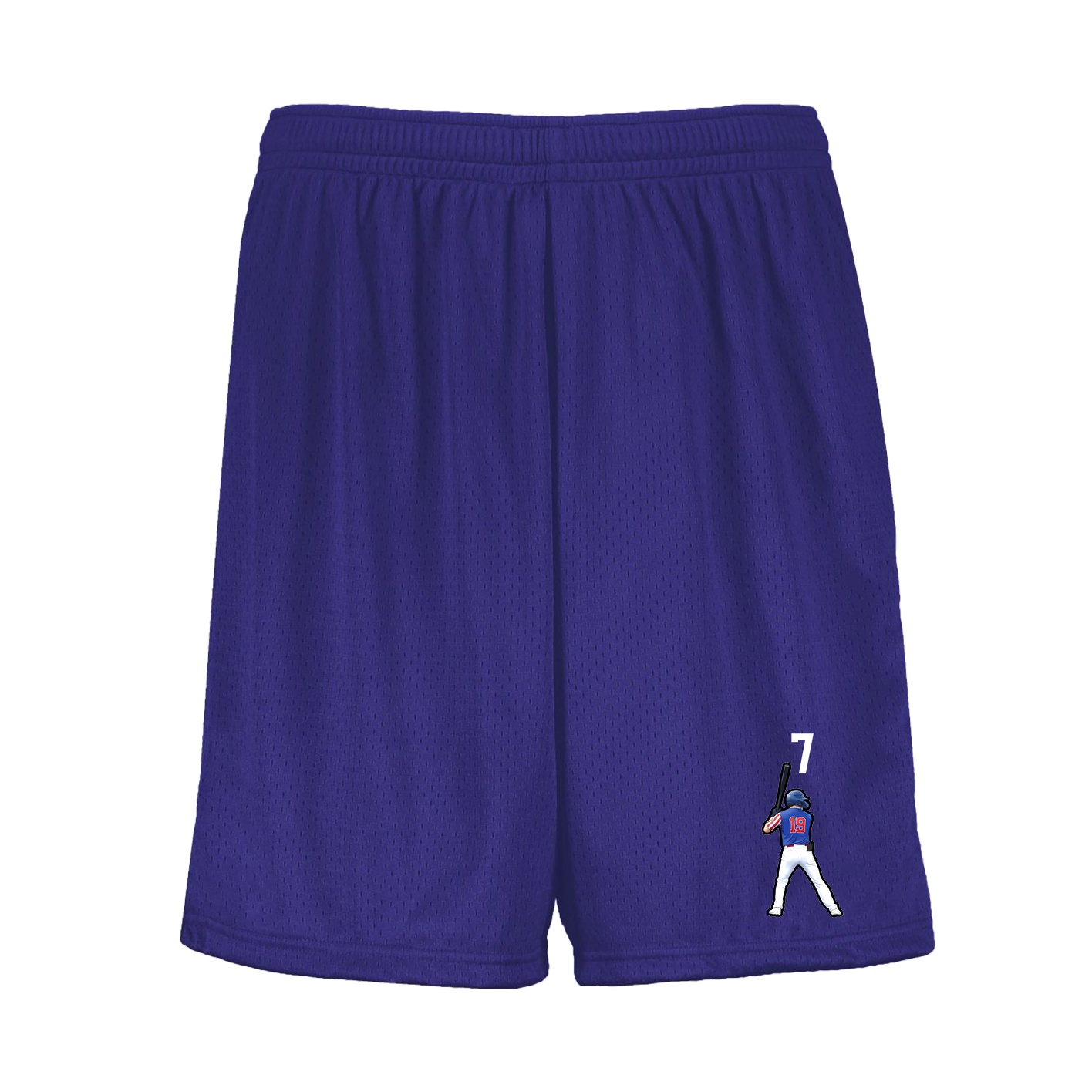 Shorts — Number Top in Purple