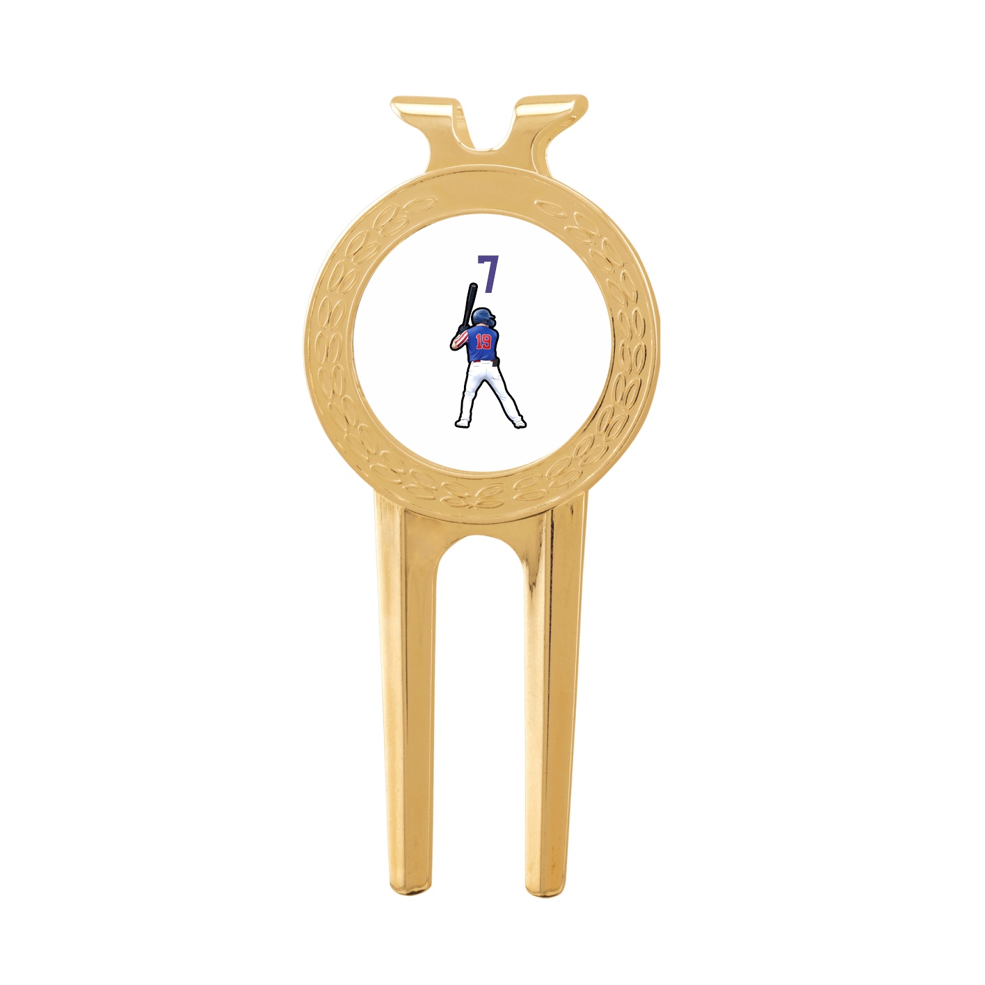 Divot Tool with Ball Marker — Number Top in Classic