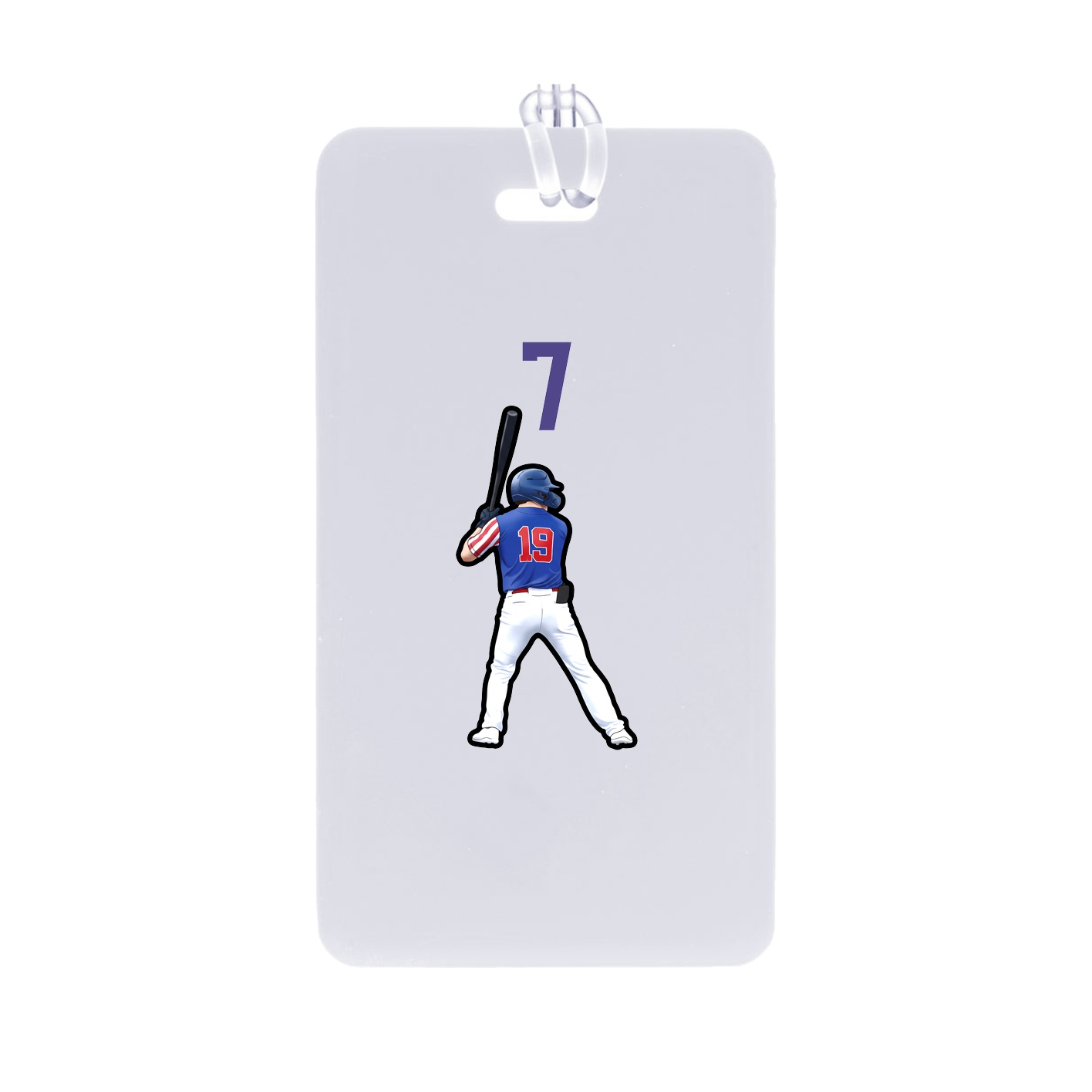 Bag Tag — Number Top in Classic