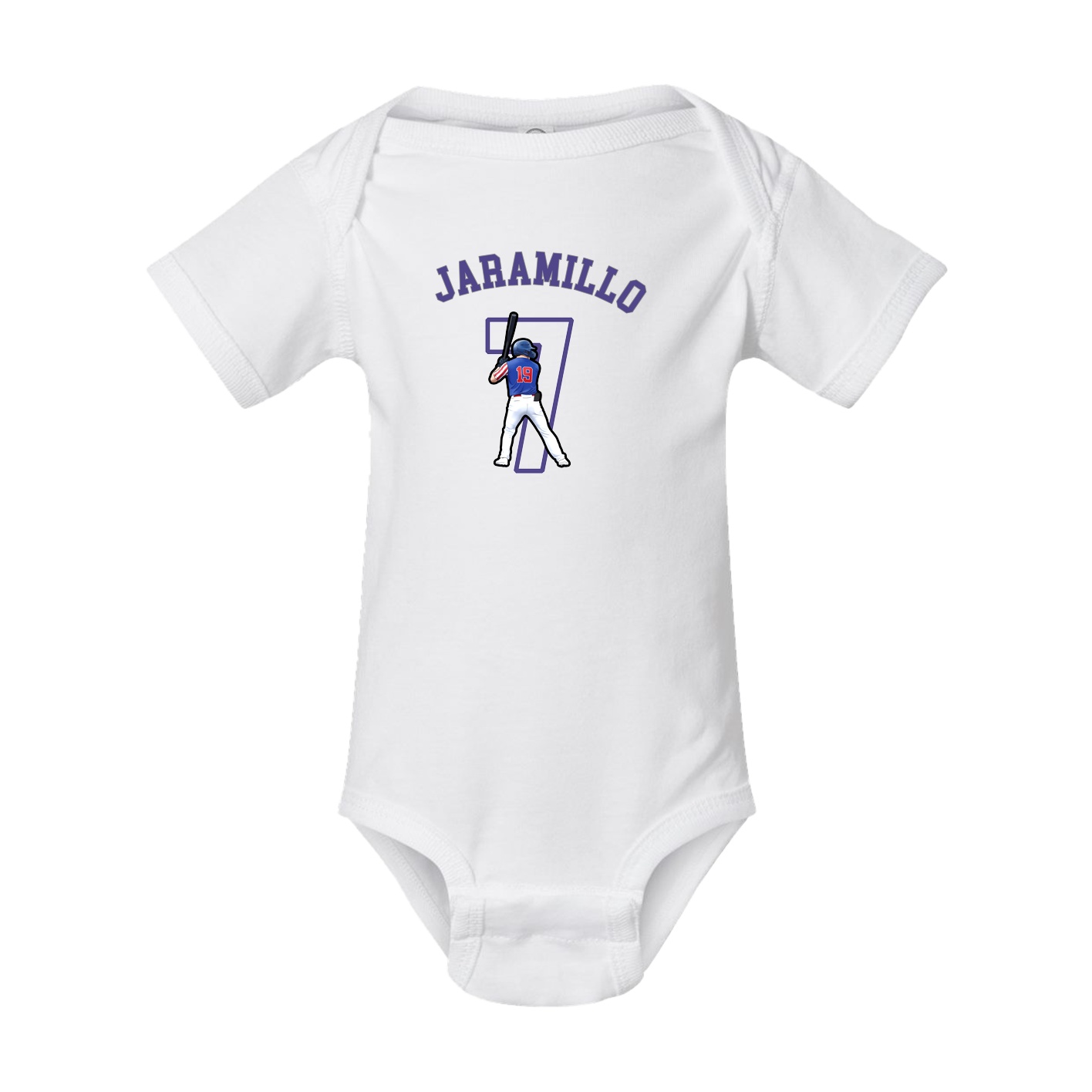 Baby Onesie — Shirsey Arch in White