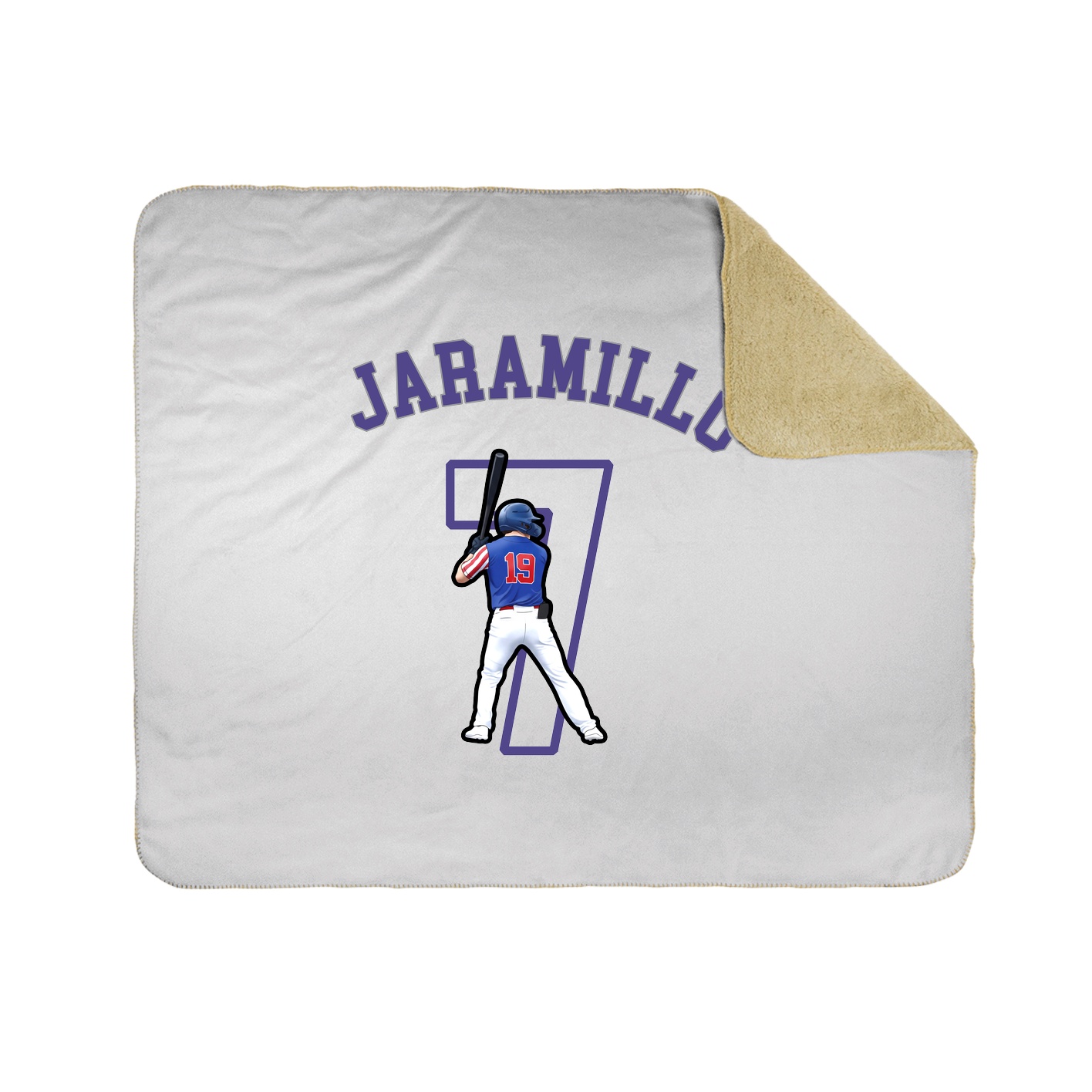Throw Blanket — Shirsey Arch in White