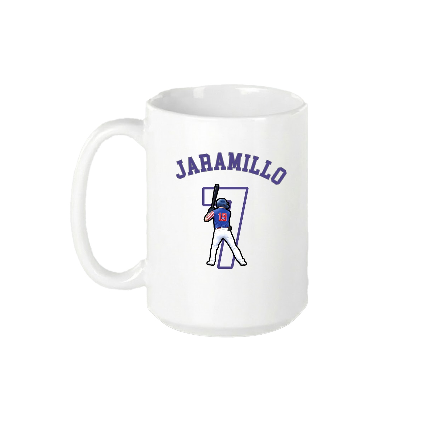 15oz Coffee Mug — Shirsey Arch in White
