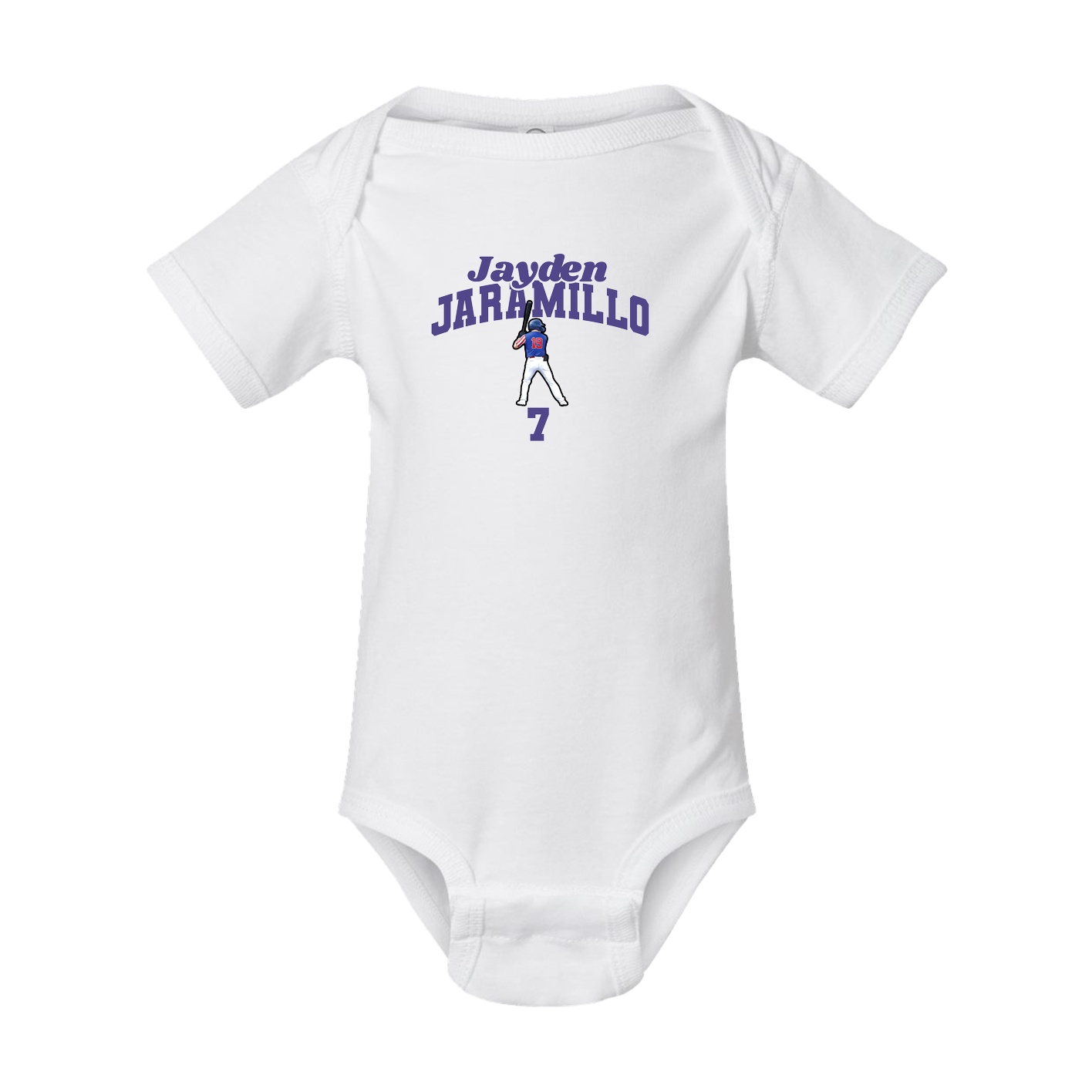 Baby Onesie — Signature Arch in White