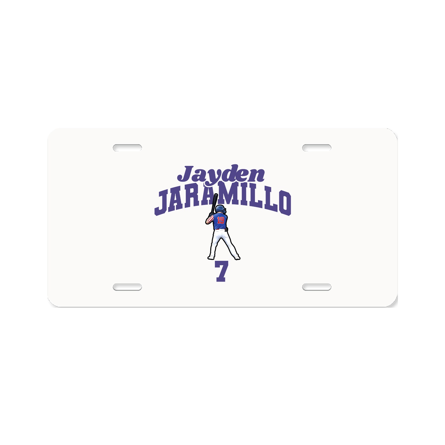 License Plate — Signature Arch in Classic