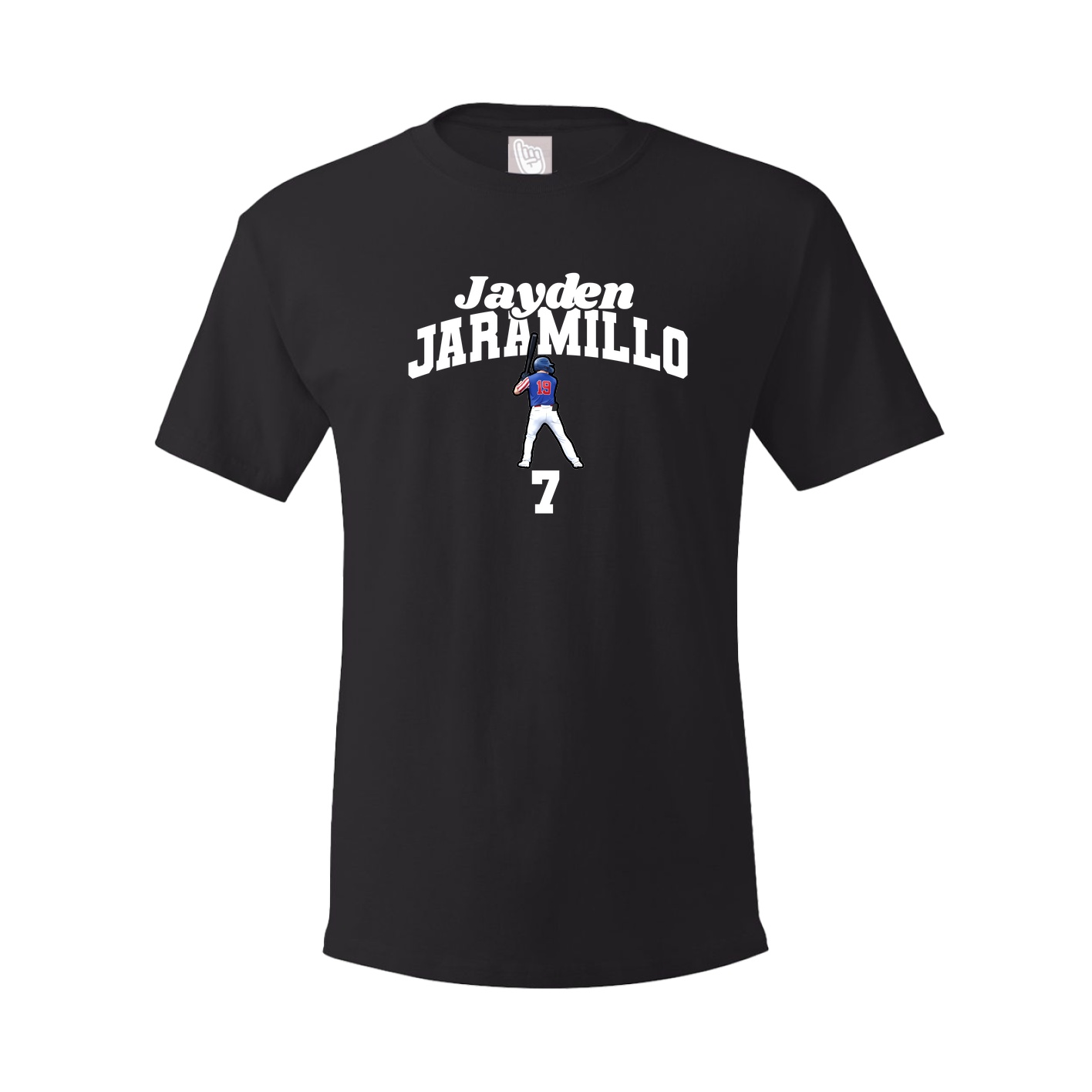 Youth Tee — Signature Arch in Black