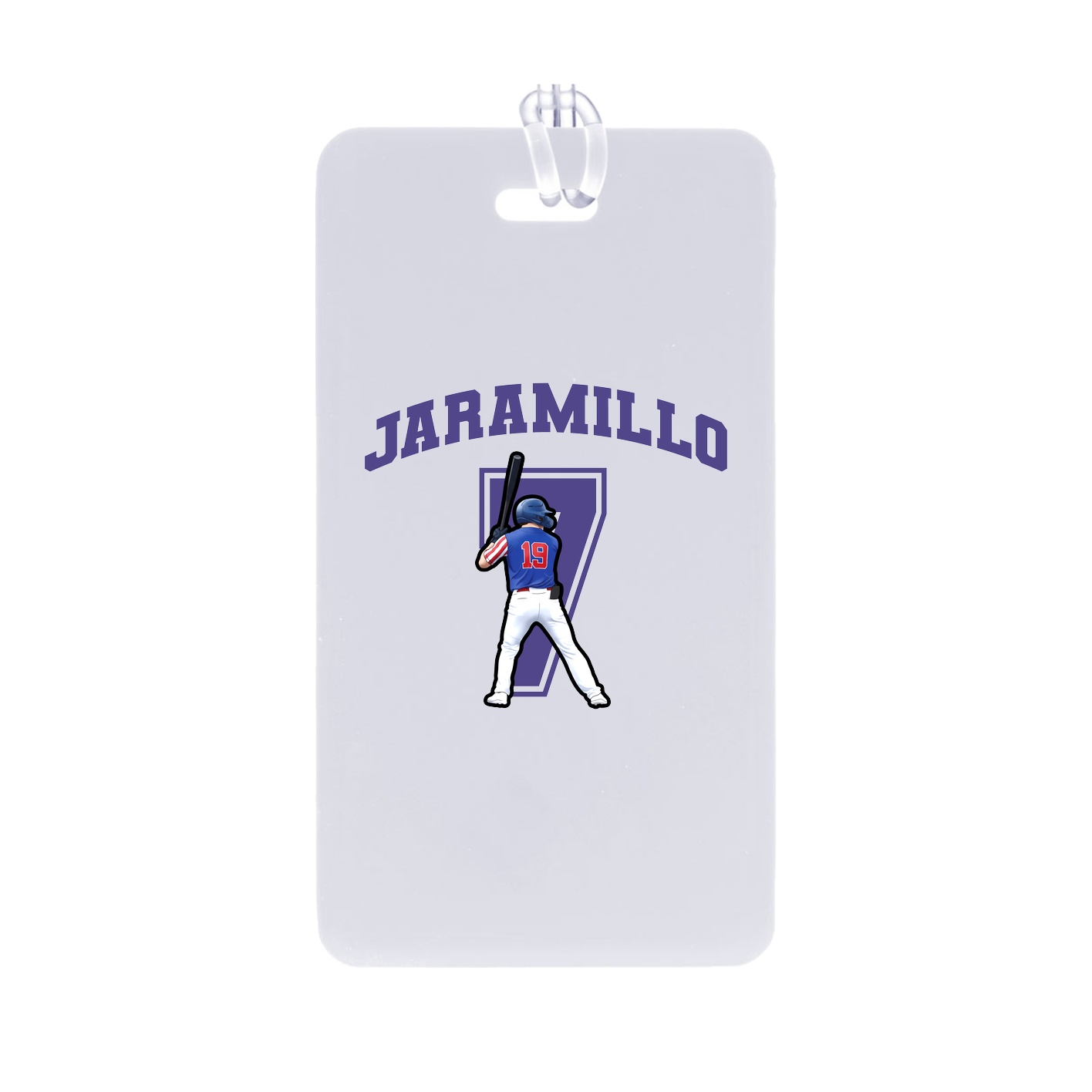 Bag Tag — Number in Classic