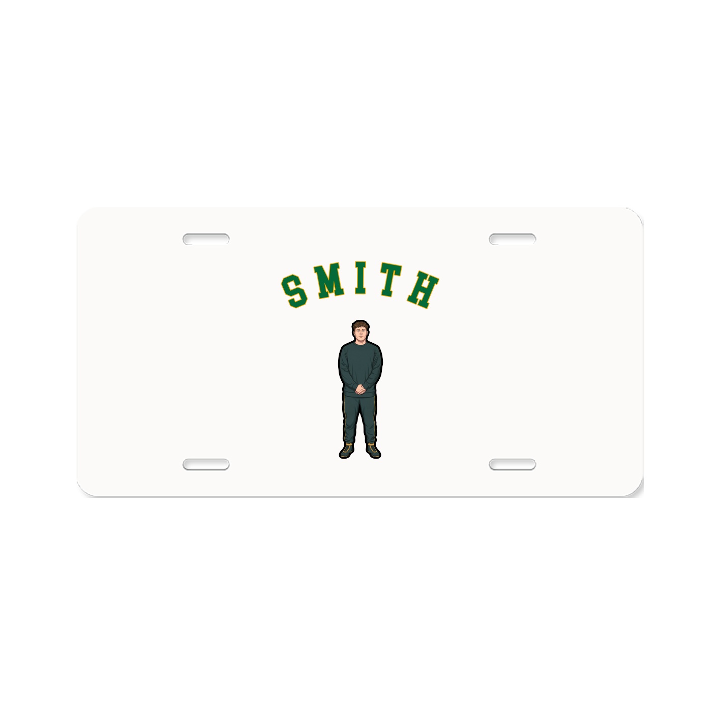 License Plate — Shirsey Arch in Classic