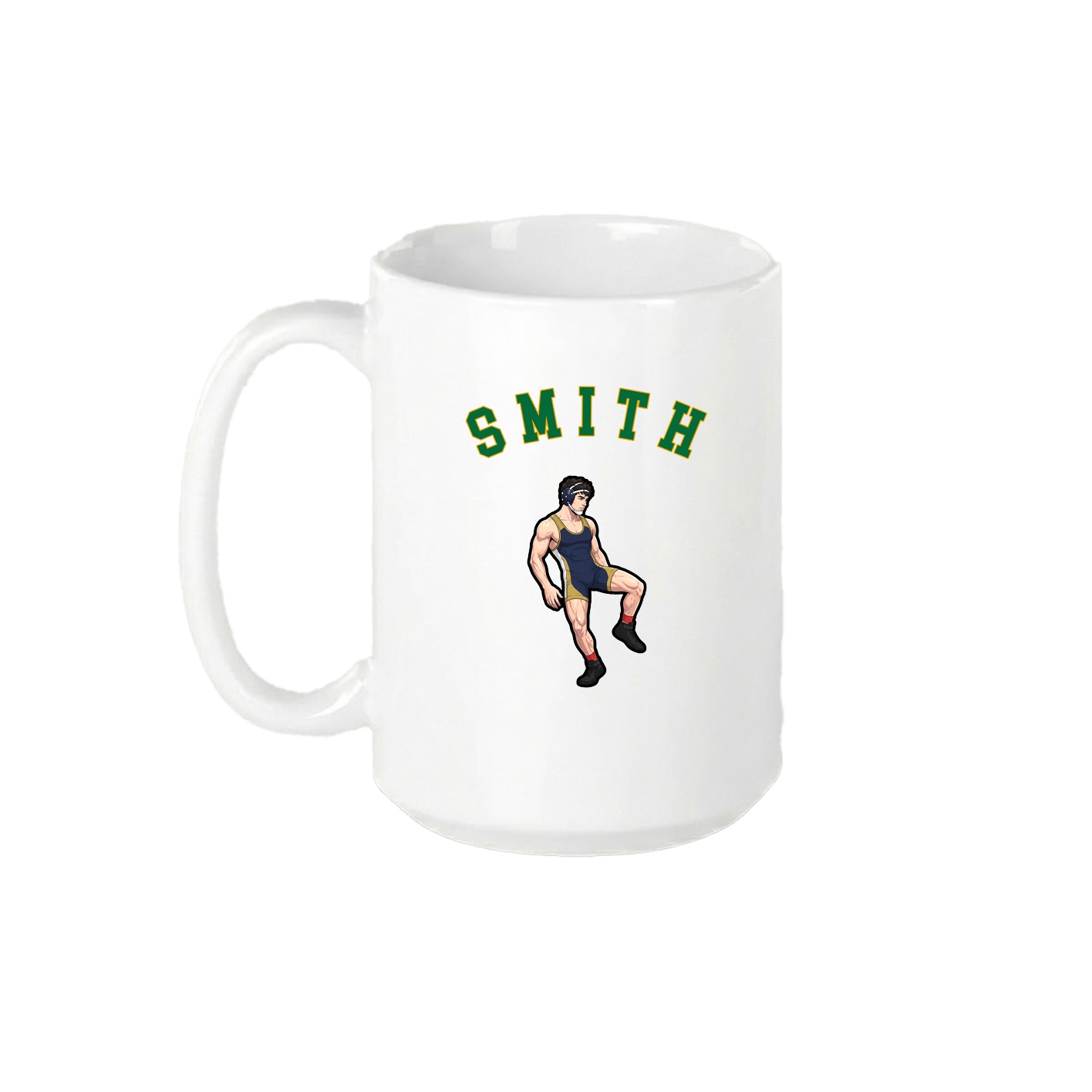 15oz Coffee Mug — Shirsey Arch in White