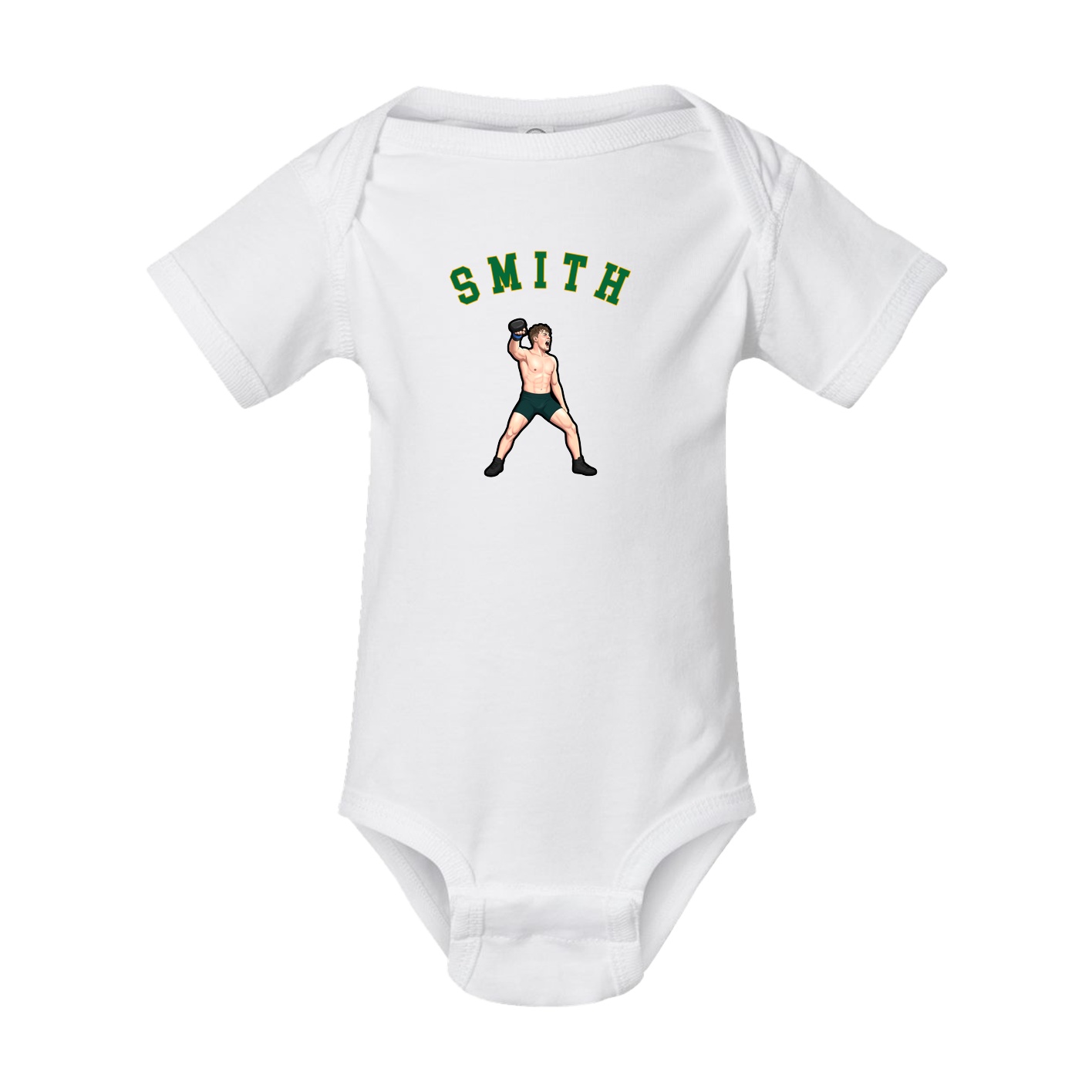 Baby Onesie — Shirsey Arch in White