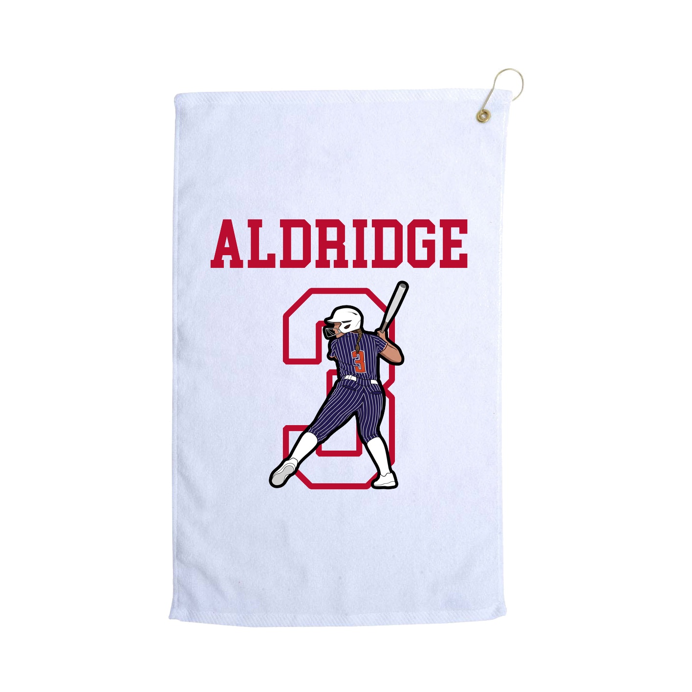 Golf Towel — Shirsey in White
