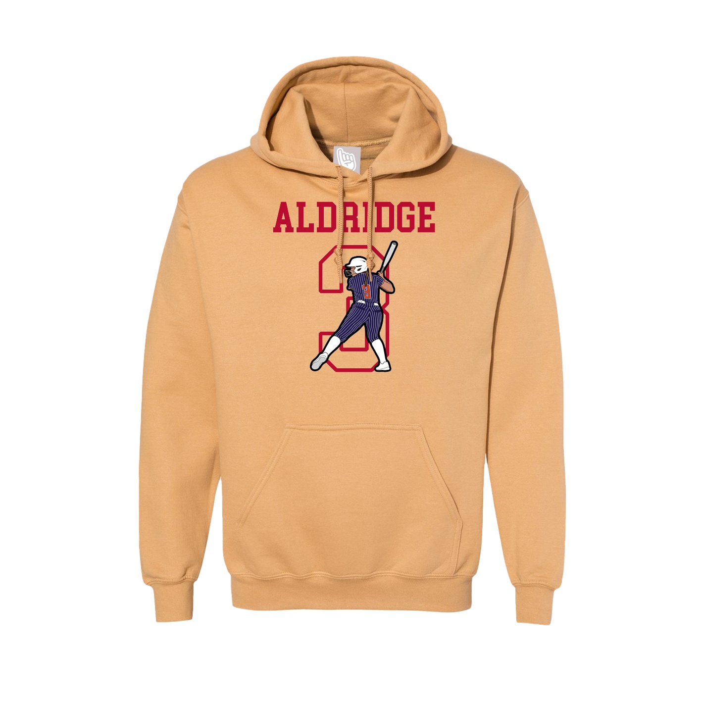 Hoodie — Shirsey in Vegas Gold