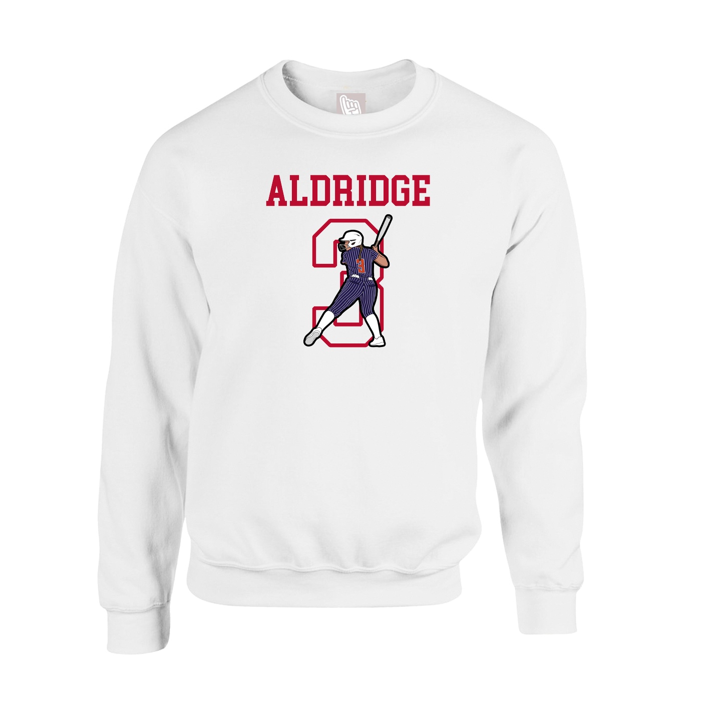 Fleece Crew — Shirsey in White